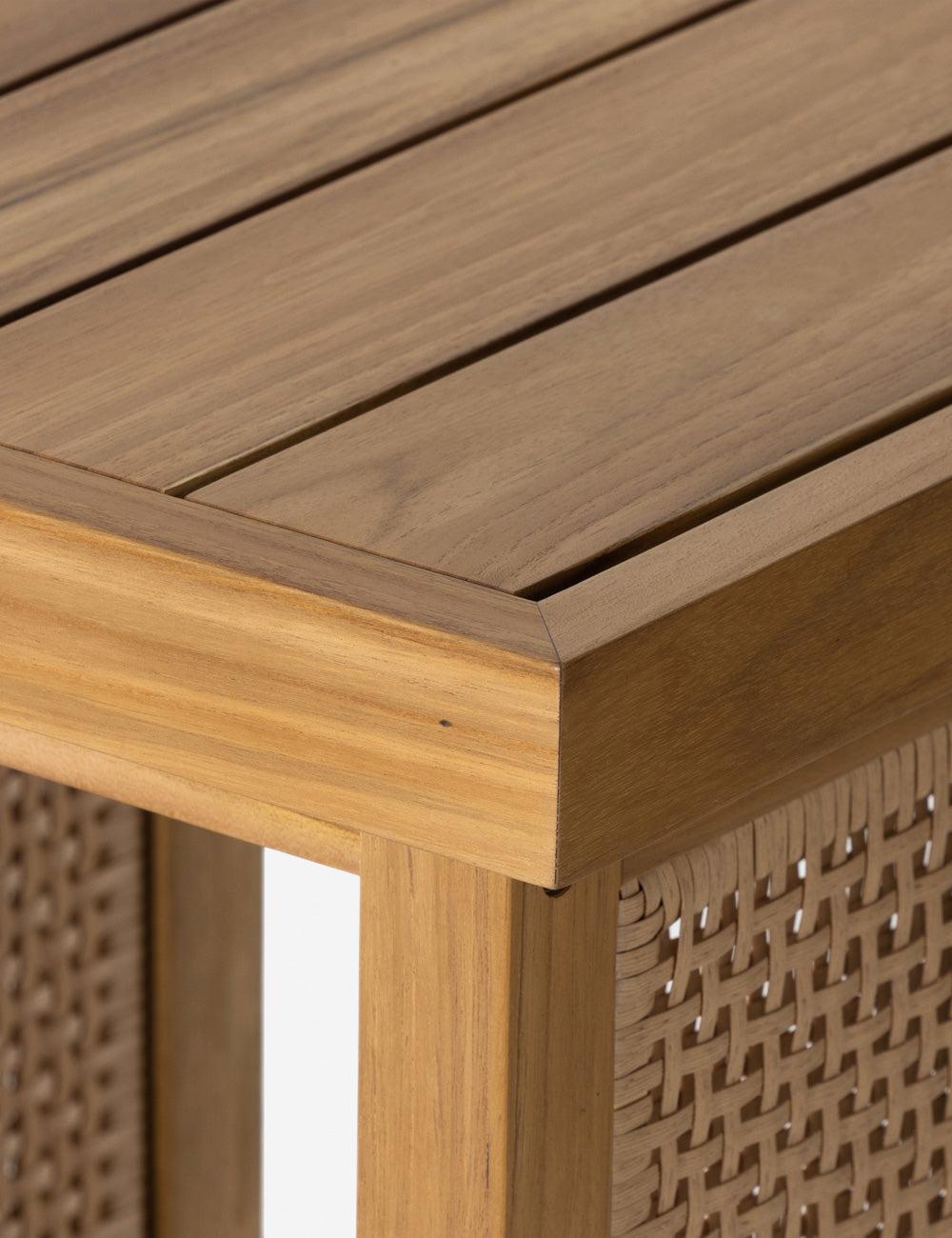 Anson Indoor / Outdoor Side Table - Natural