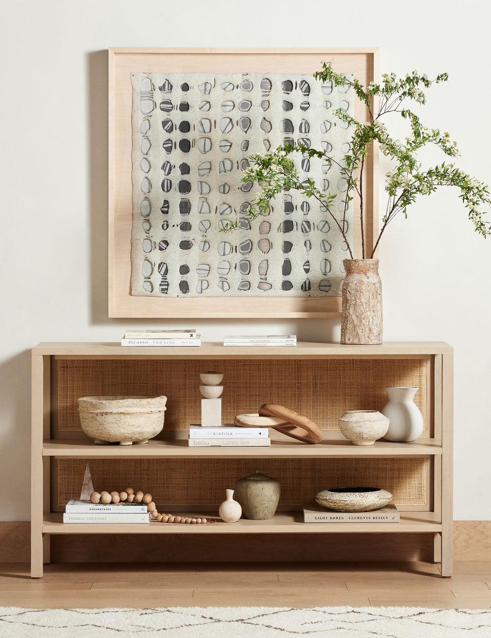 Philene Media Console - Natural