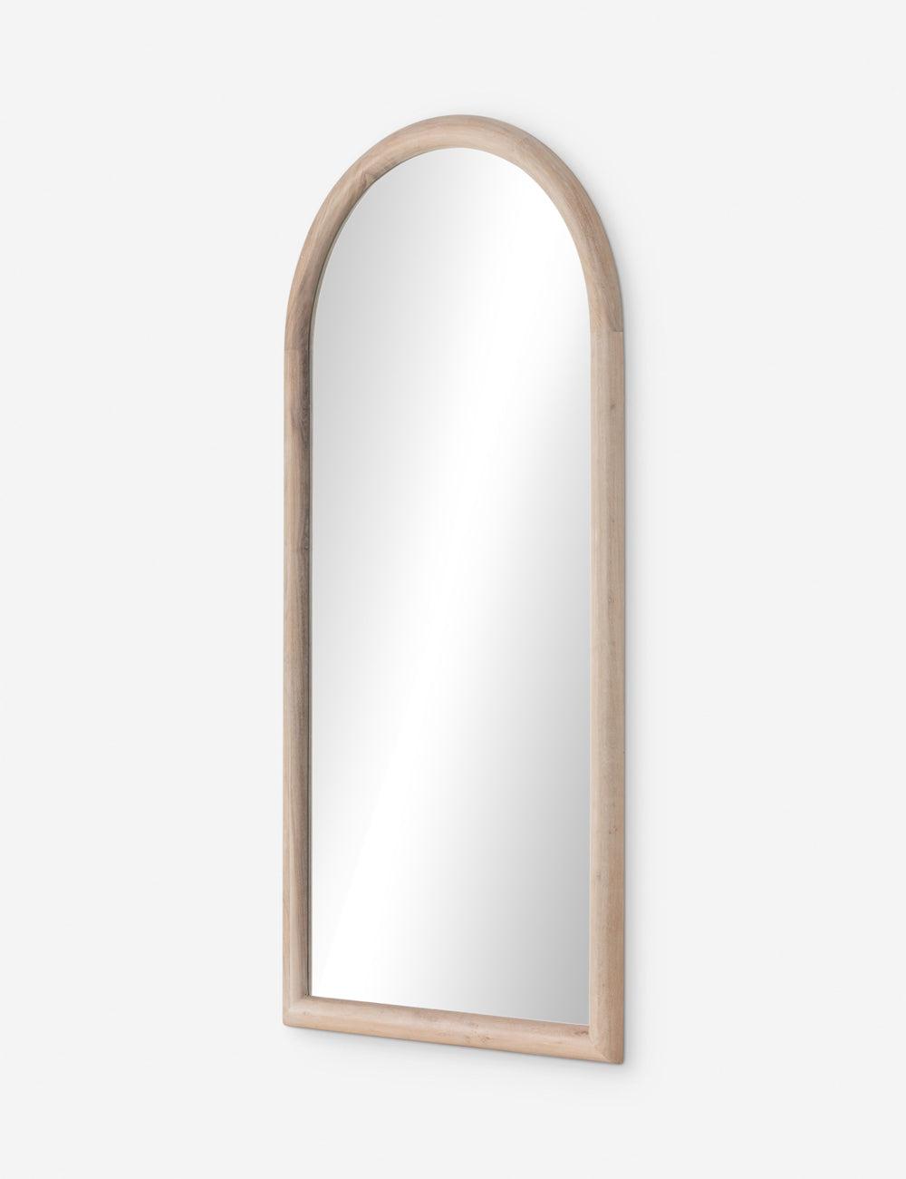 Ava Full Length Mirror - Whitewash Acacia