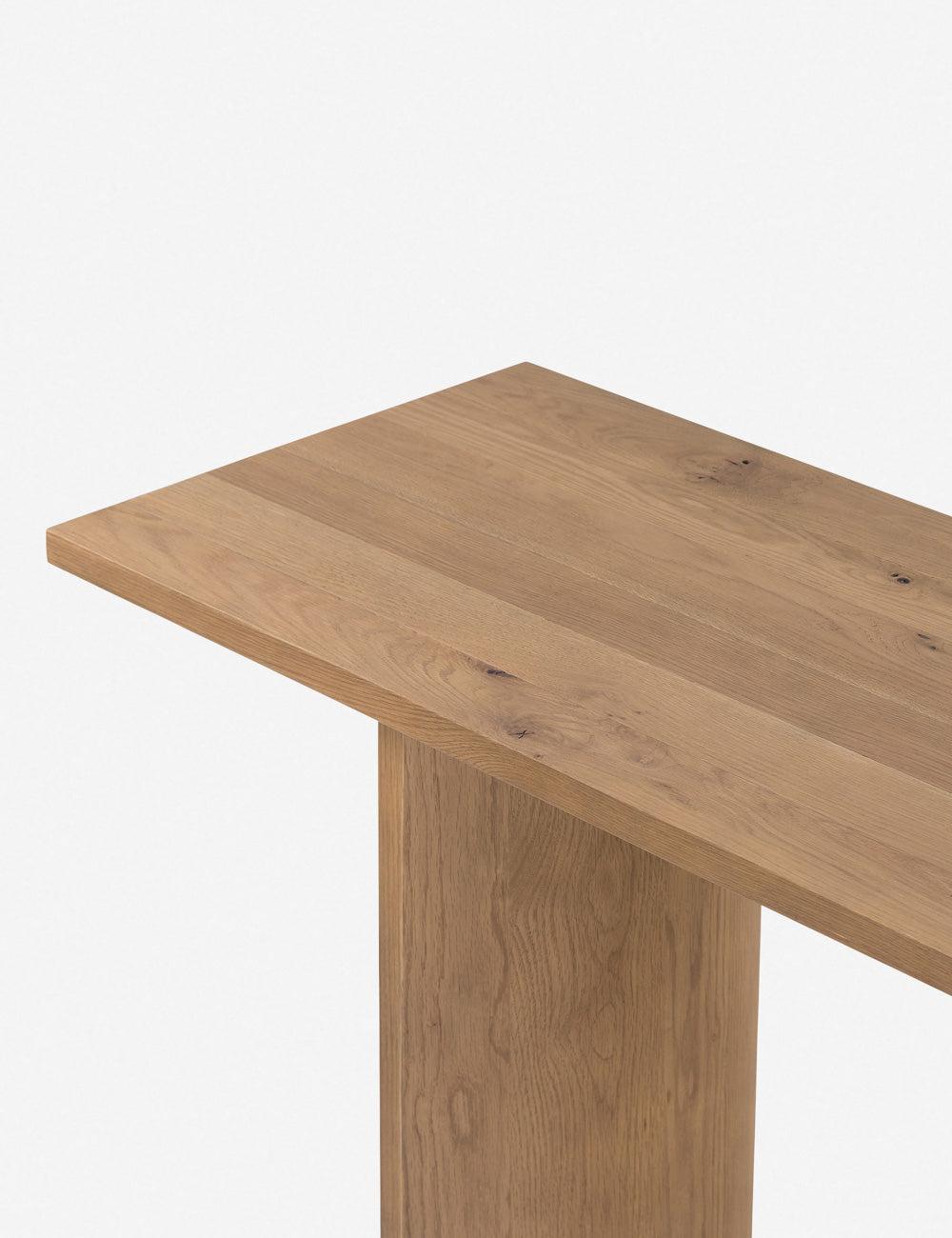 Remwald Console Table - Natural