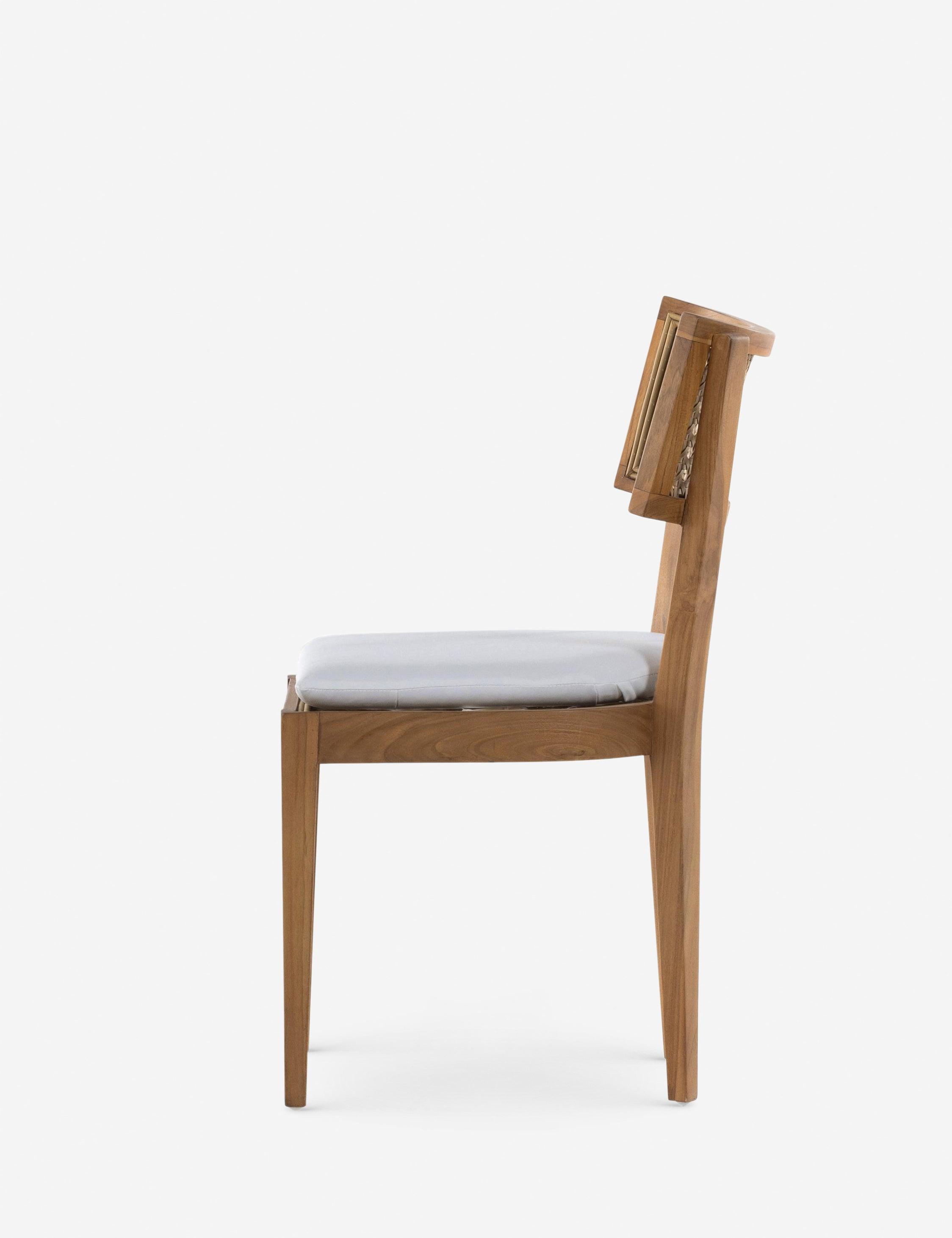 Jaz Indoor / Outdoor Dining Chair - Natural Teak
