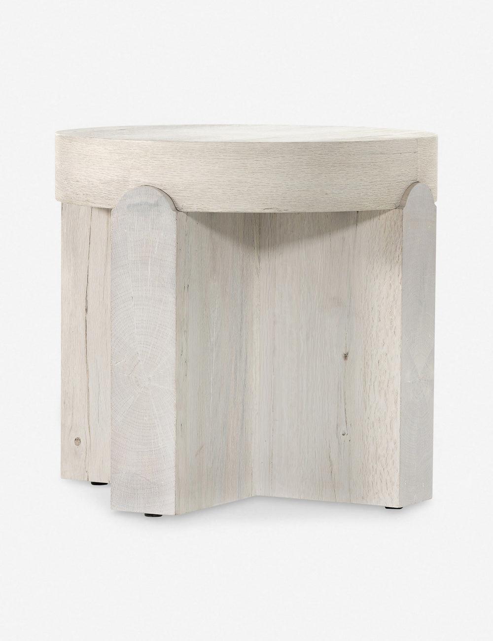 Denver Round Side Table - Natural