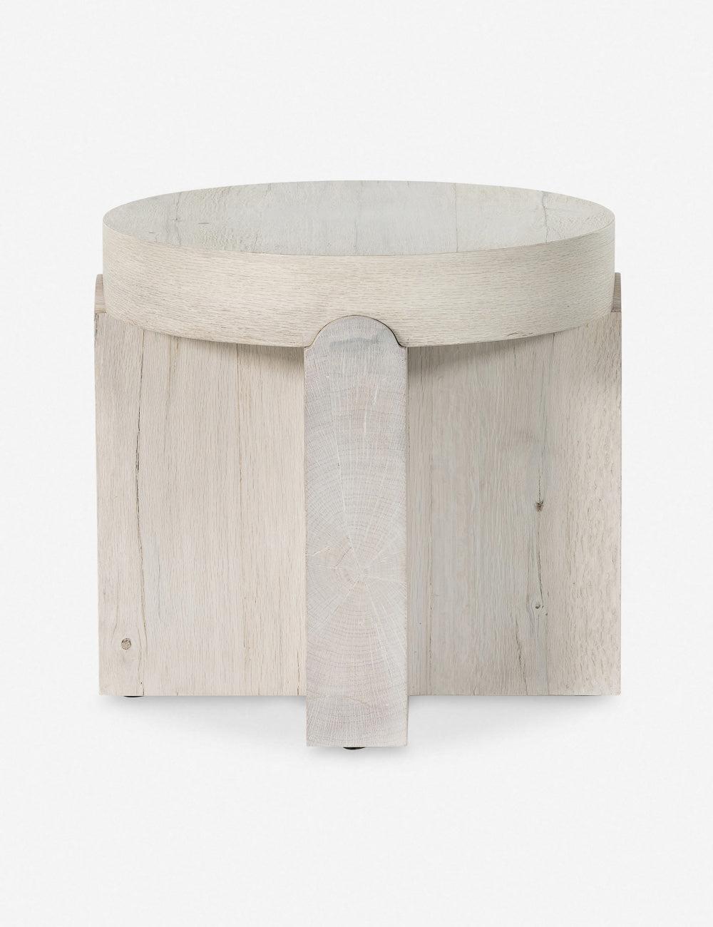 Denver Round Side Table - Natural