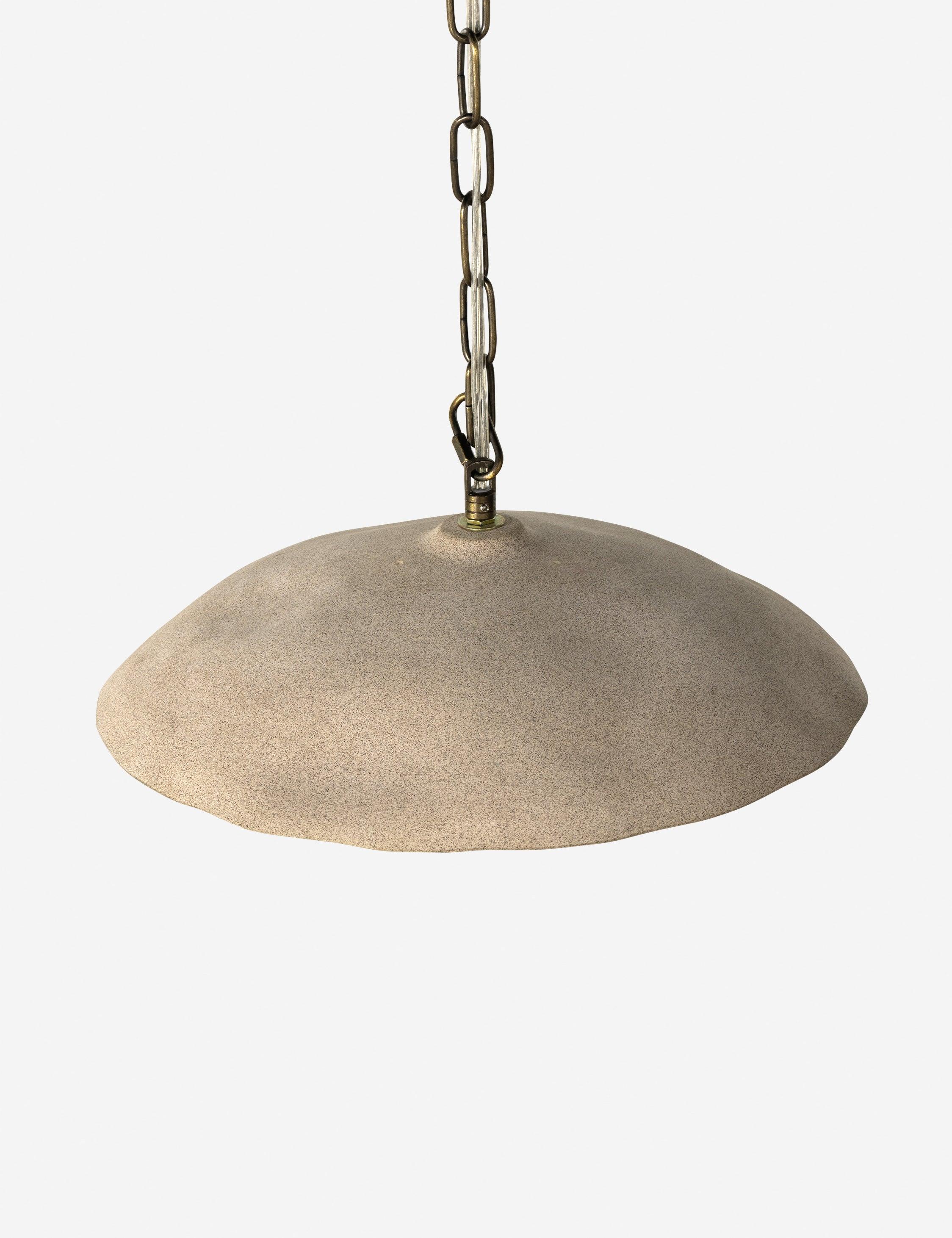 Juana Pendant Light - Sand / 14" Dia