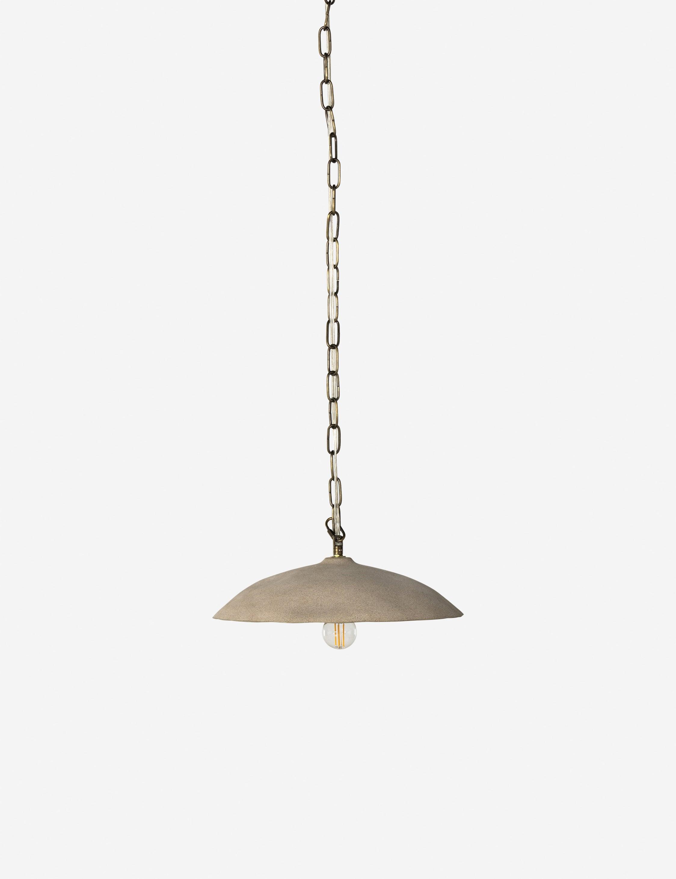 Juana Pendant Light - Sand / 14" Dia