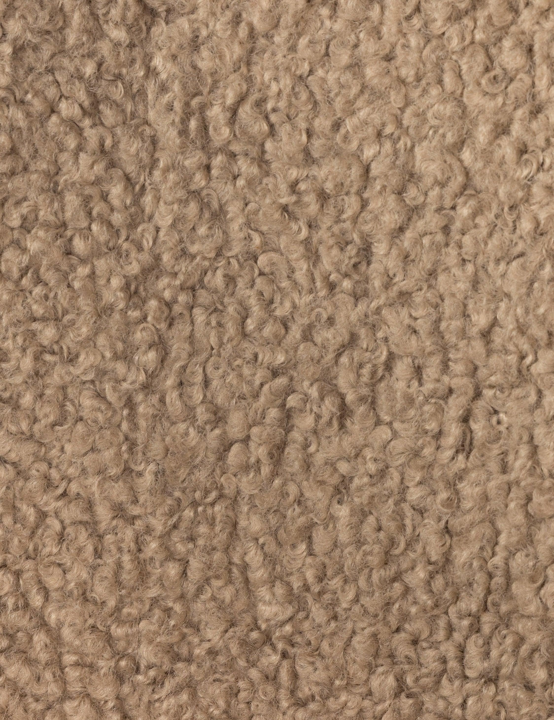 Kelis Swivel Chair - Camel Sheepskin