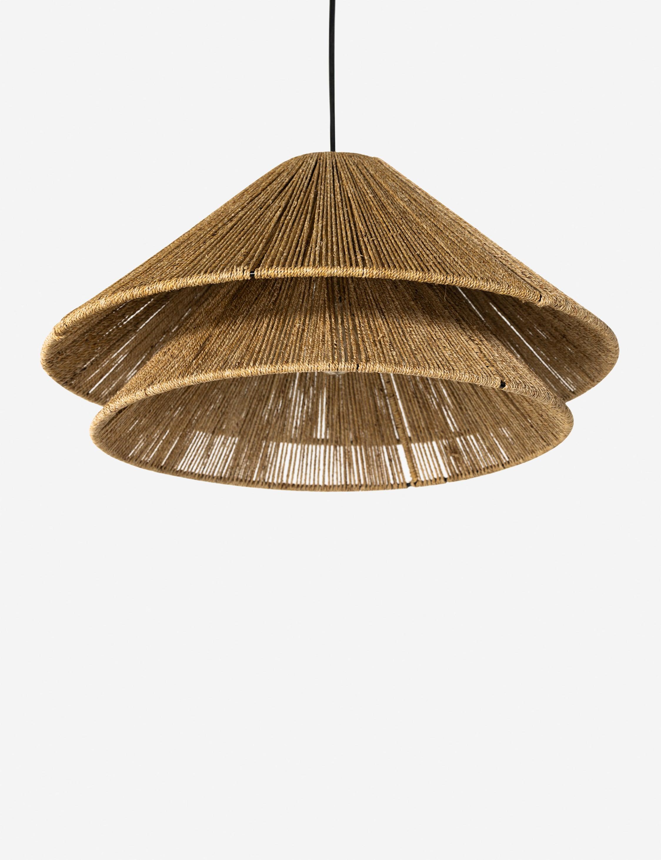 Tesni Chandelier - Natural / 24" Dia