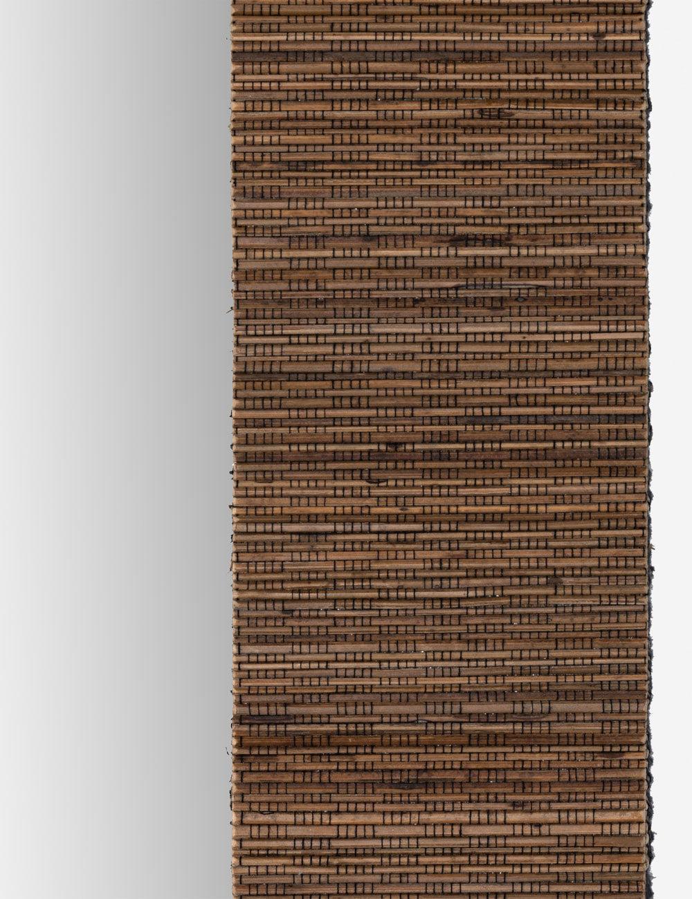 Veliz Floor Mirror - Dark Wood