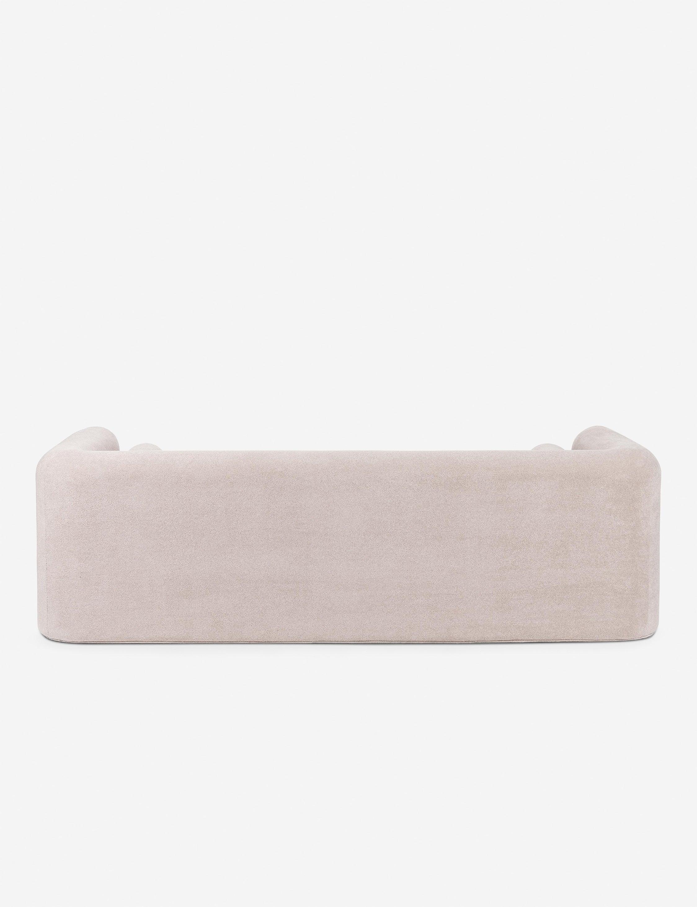 Modern Blush Pink 94.5" Plush Contemporary Sofa