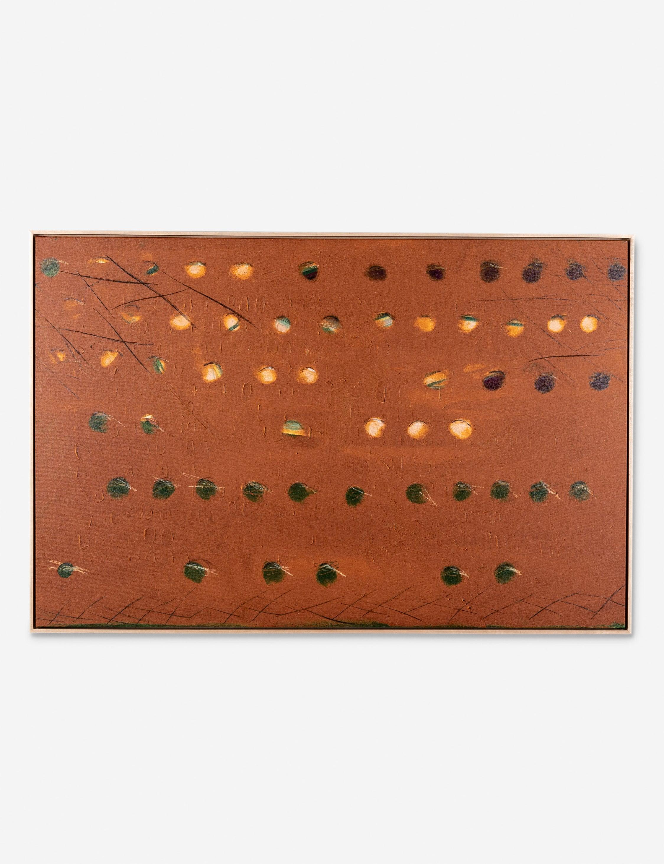 X Spot Rust Wall Art by Jamie Beckwith - 36" x 24"