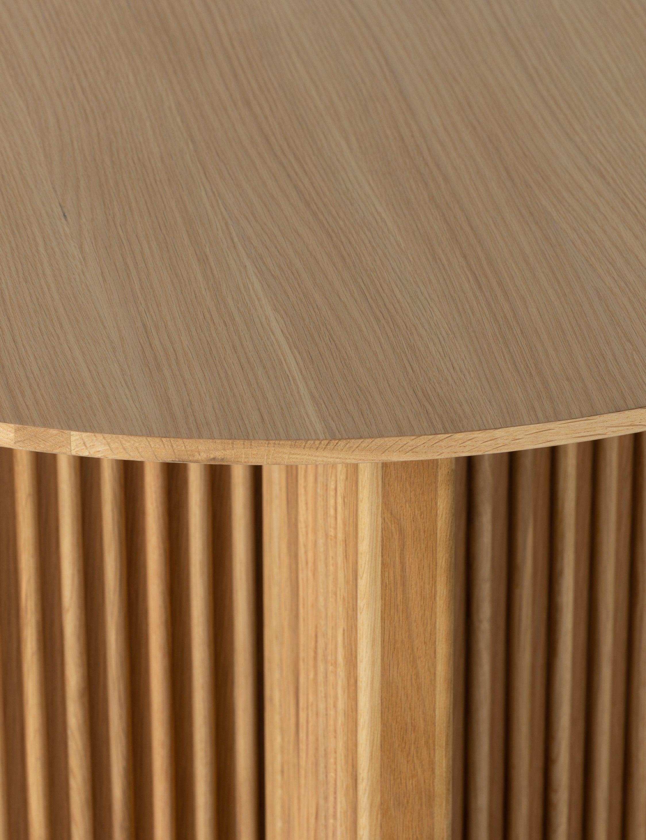 Sekani Round Dining Table - Oak