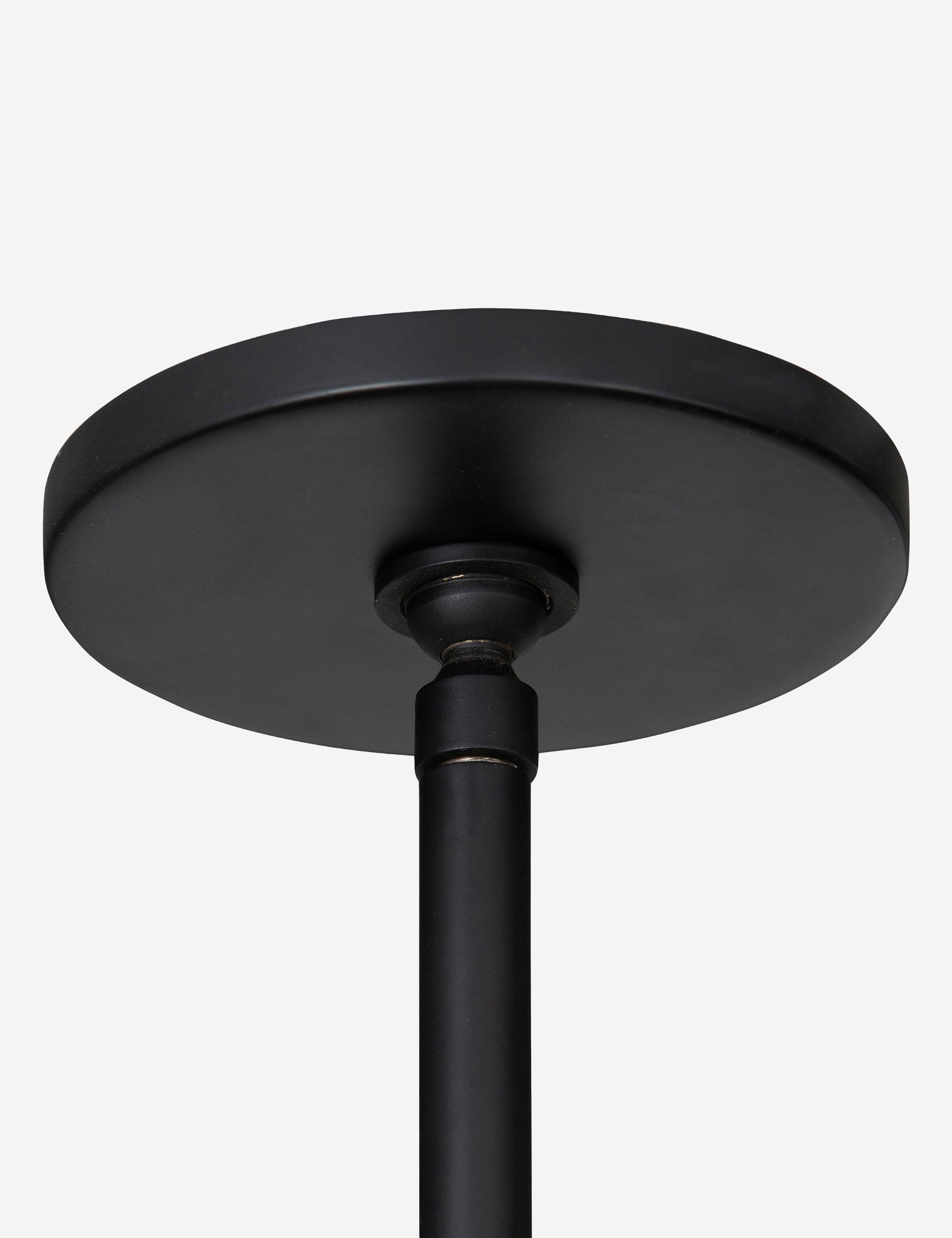 Doherty Linear Pendant Light - Black / 62"W