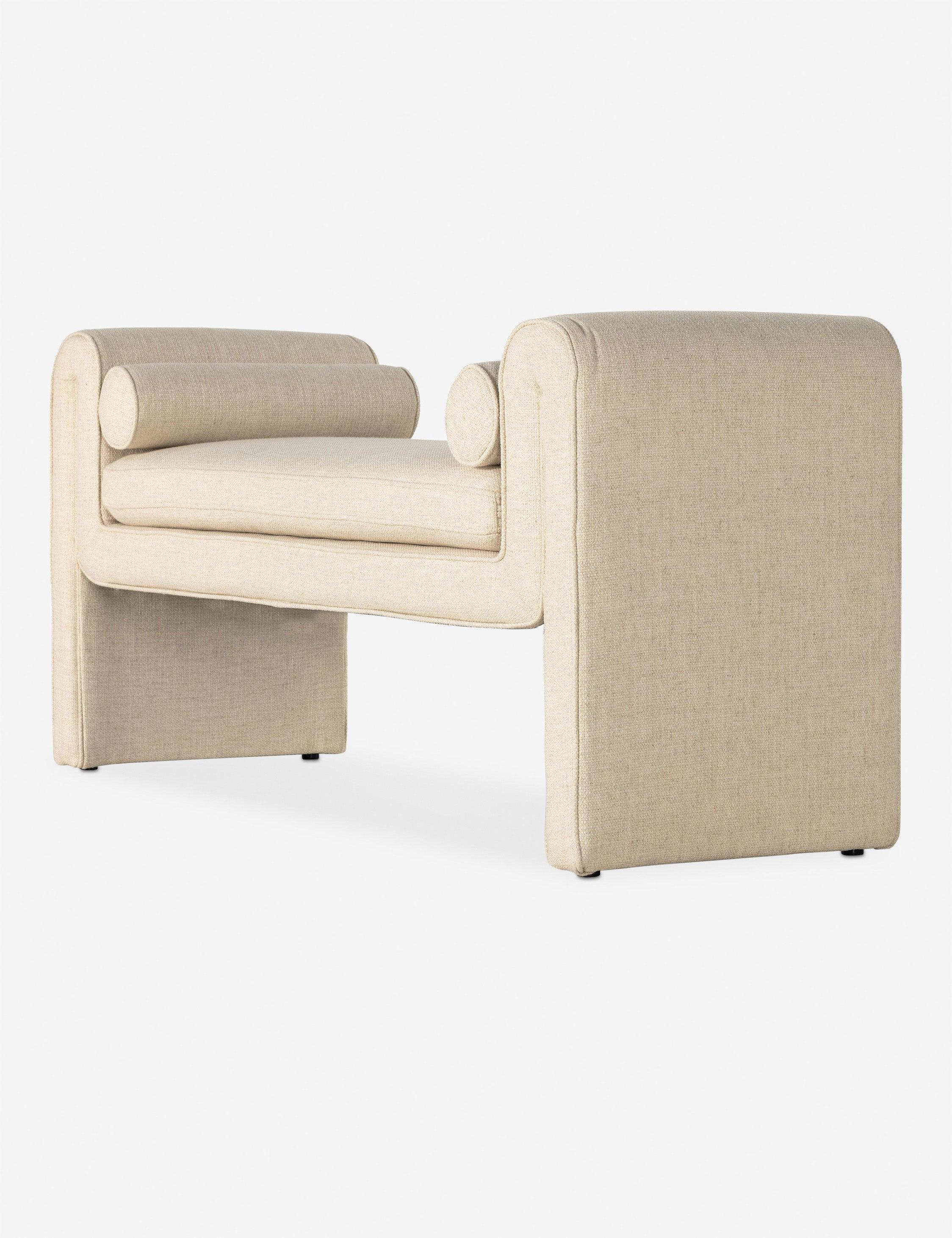 Rowe Bench - Cream