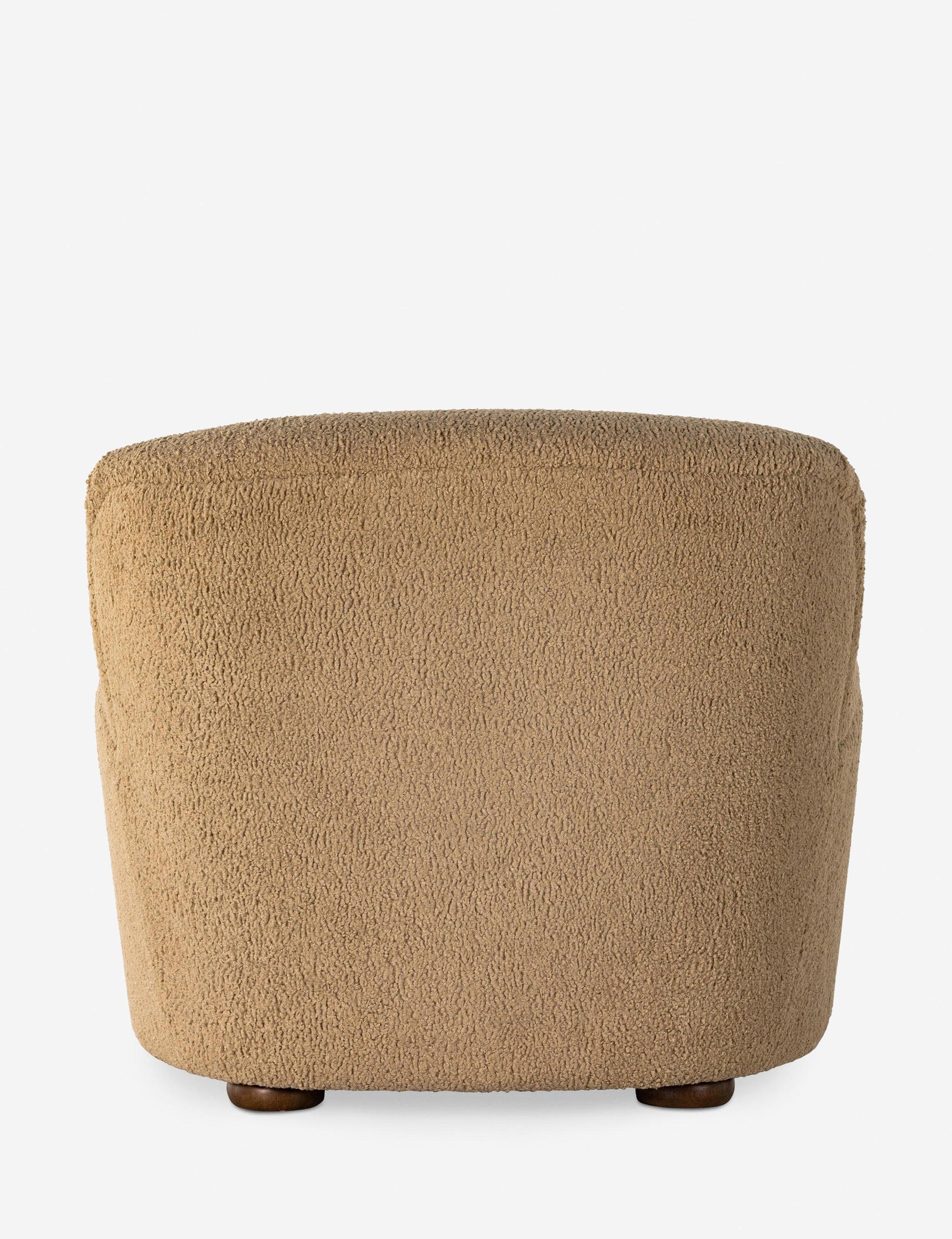 Preston Chaise - Camel Sheepskin