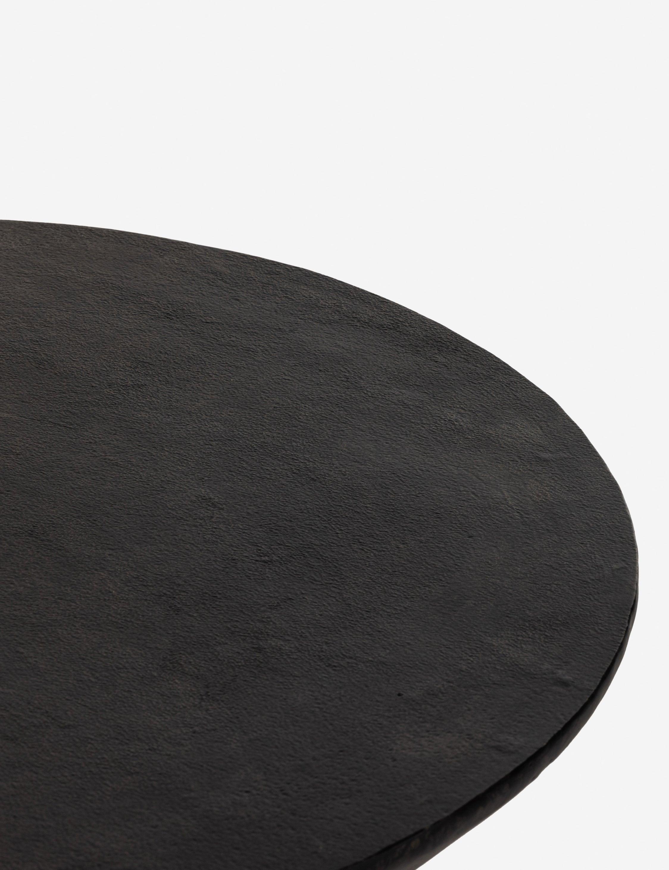 Lagos Round Coffee Table - Black