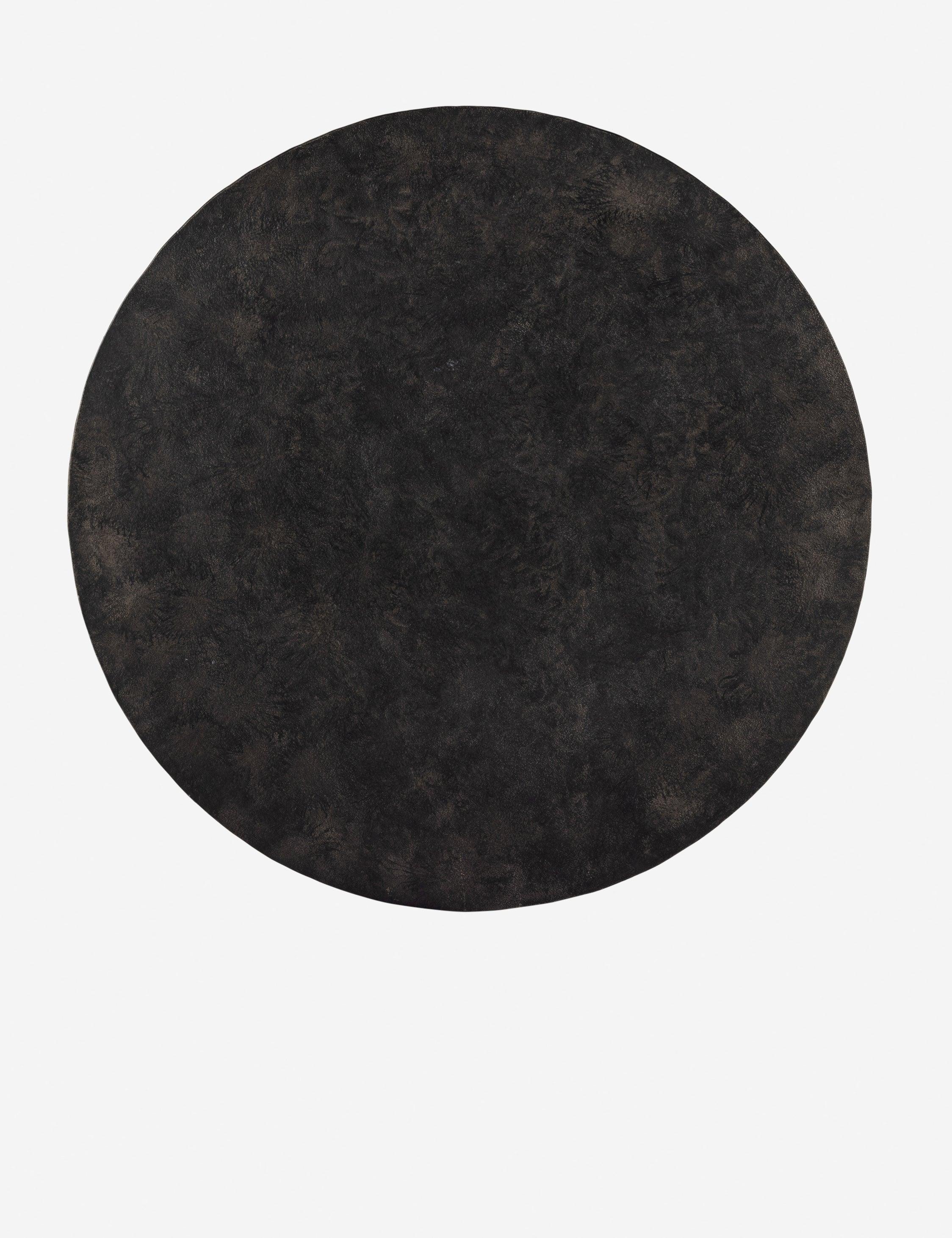 Lagos Round Coffee Table - Black