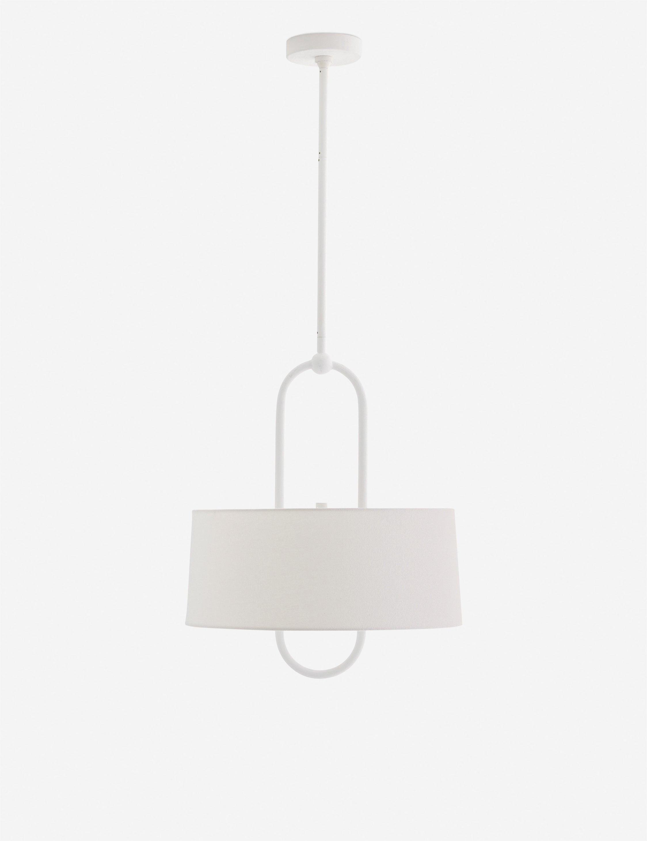 Melody Pendant Light by Arteriors - White / 18" Dia