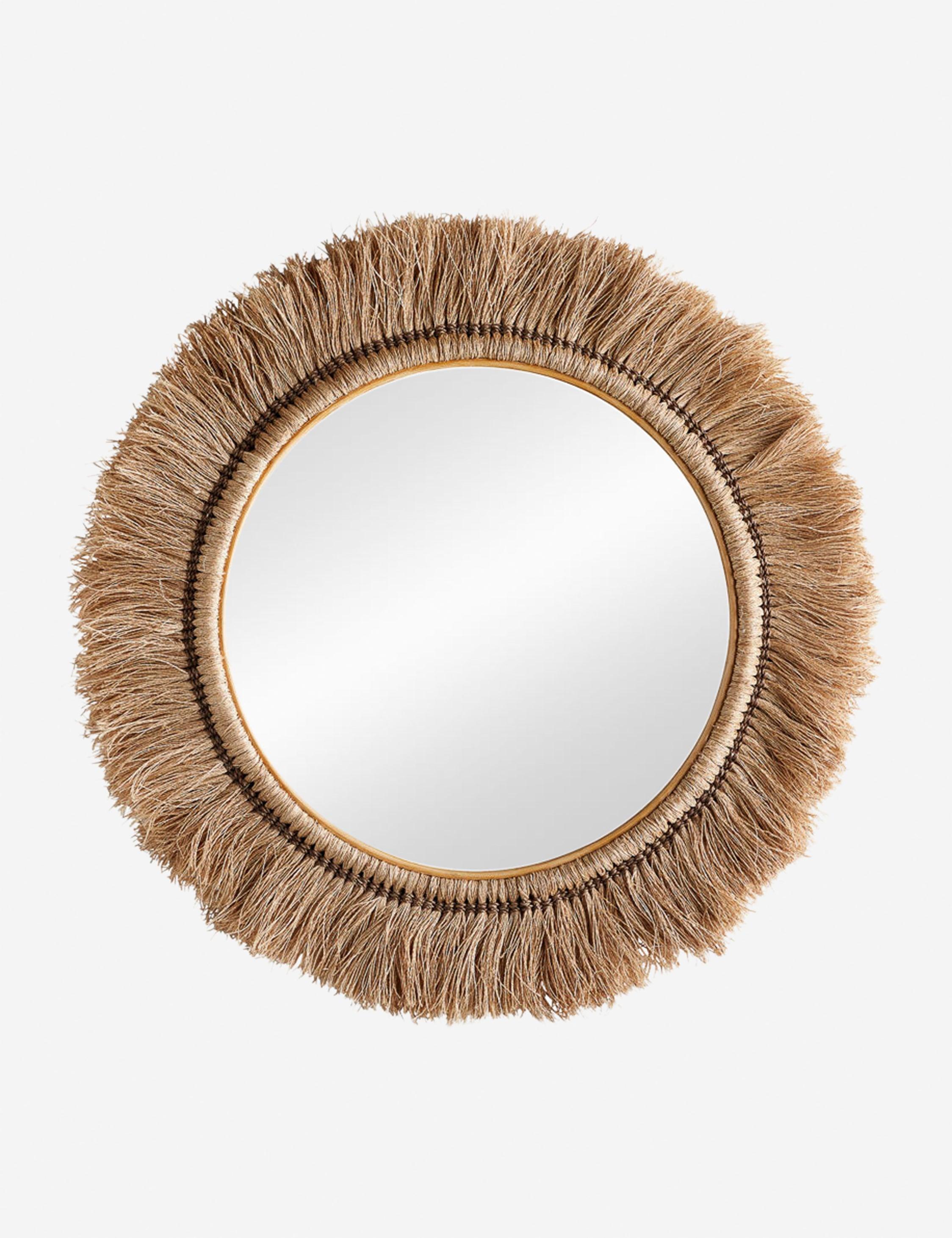 Arteriors Kai Round Mirror - Brown