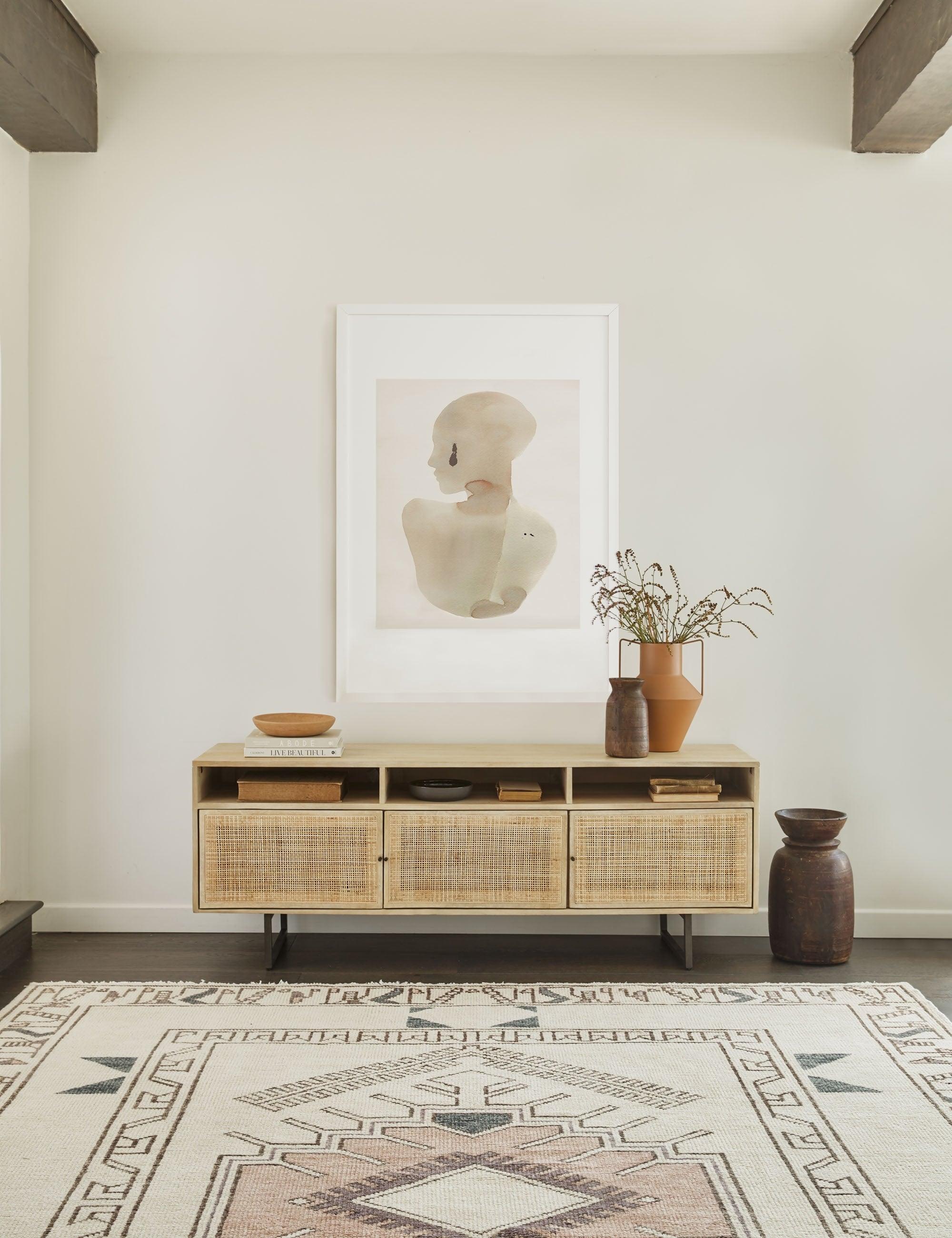 Hannah Media Console - Natural