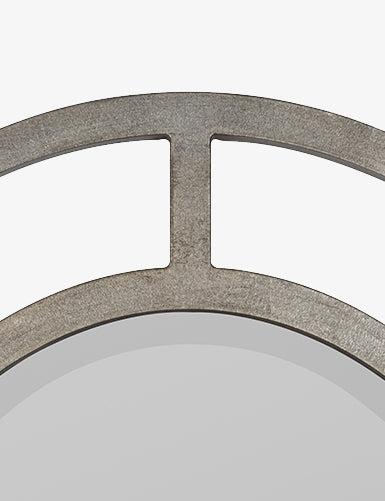 Samia Oval Mirror - Silver