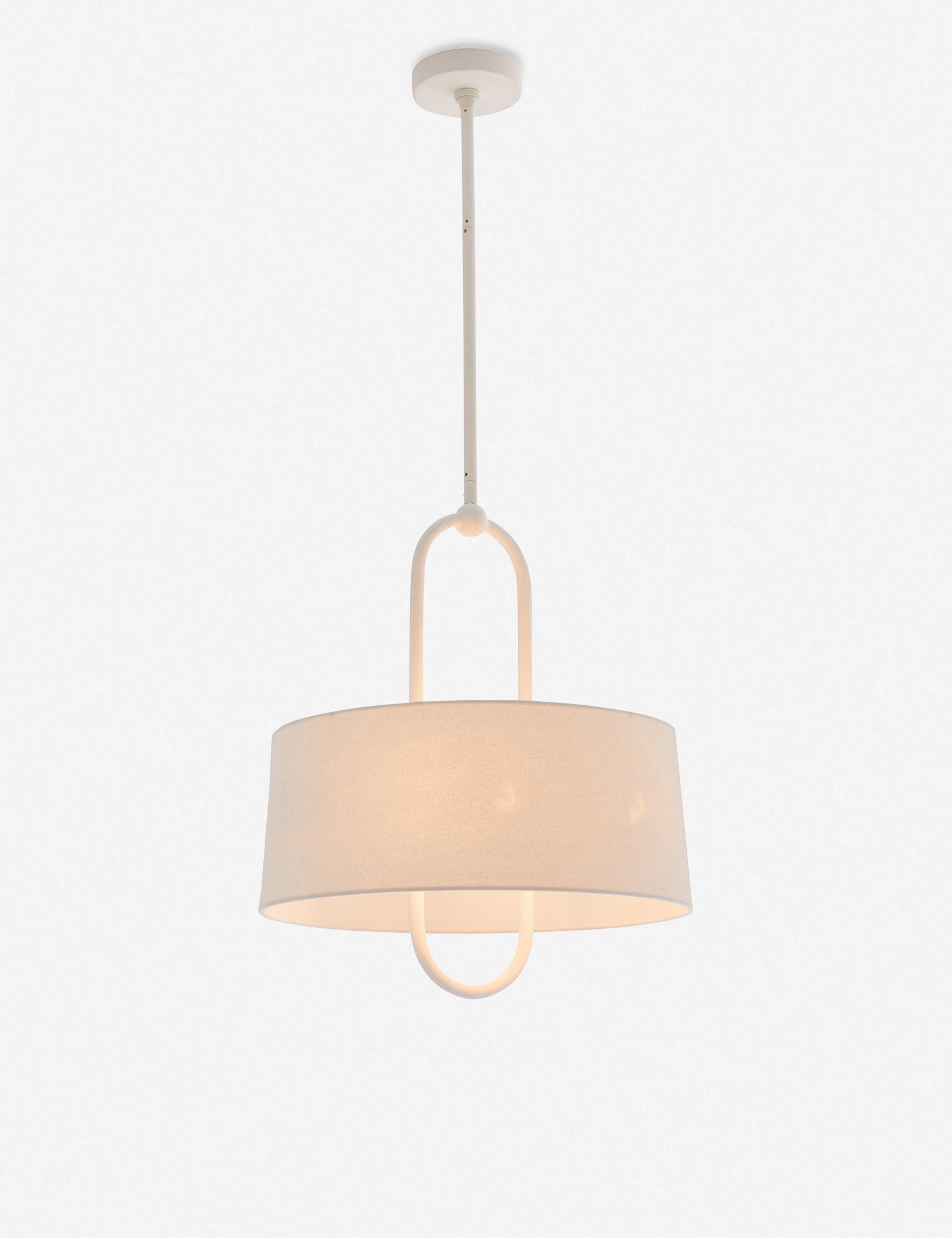 Melody Pendant Light by Arteriors - White / 18" Dia
