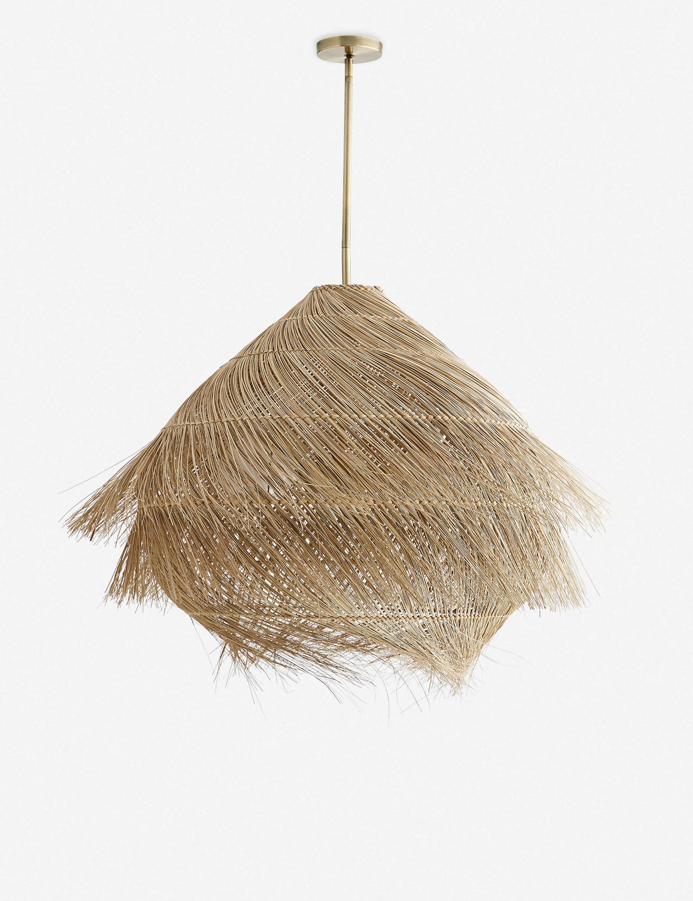 Ashburn Pendant Light by Arteriors - Natural / 33" Dia