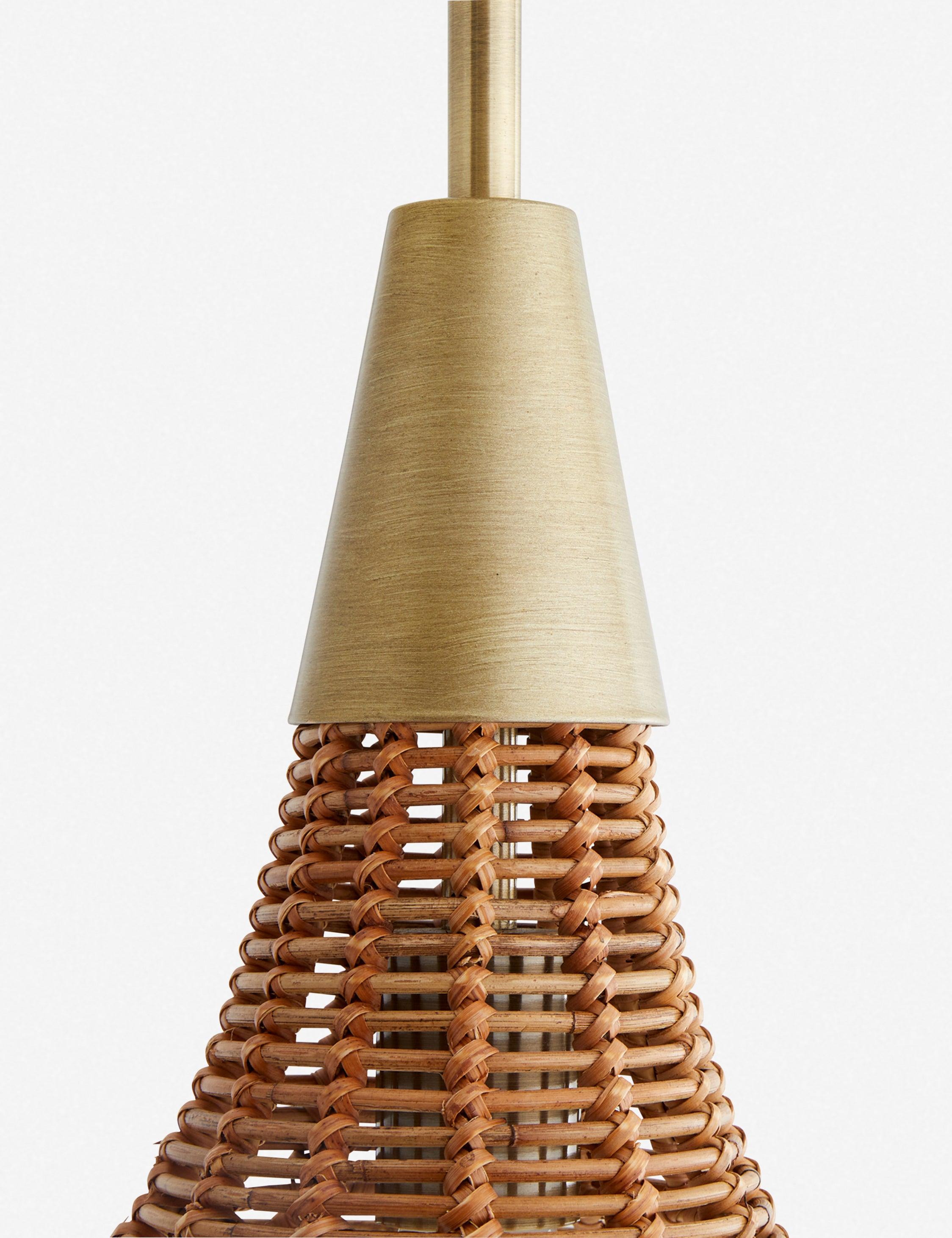 Nicola Pendant Light by Arteriors - Natural / 13.5" Dia