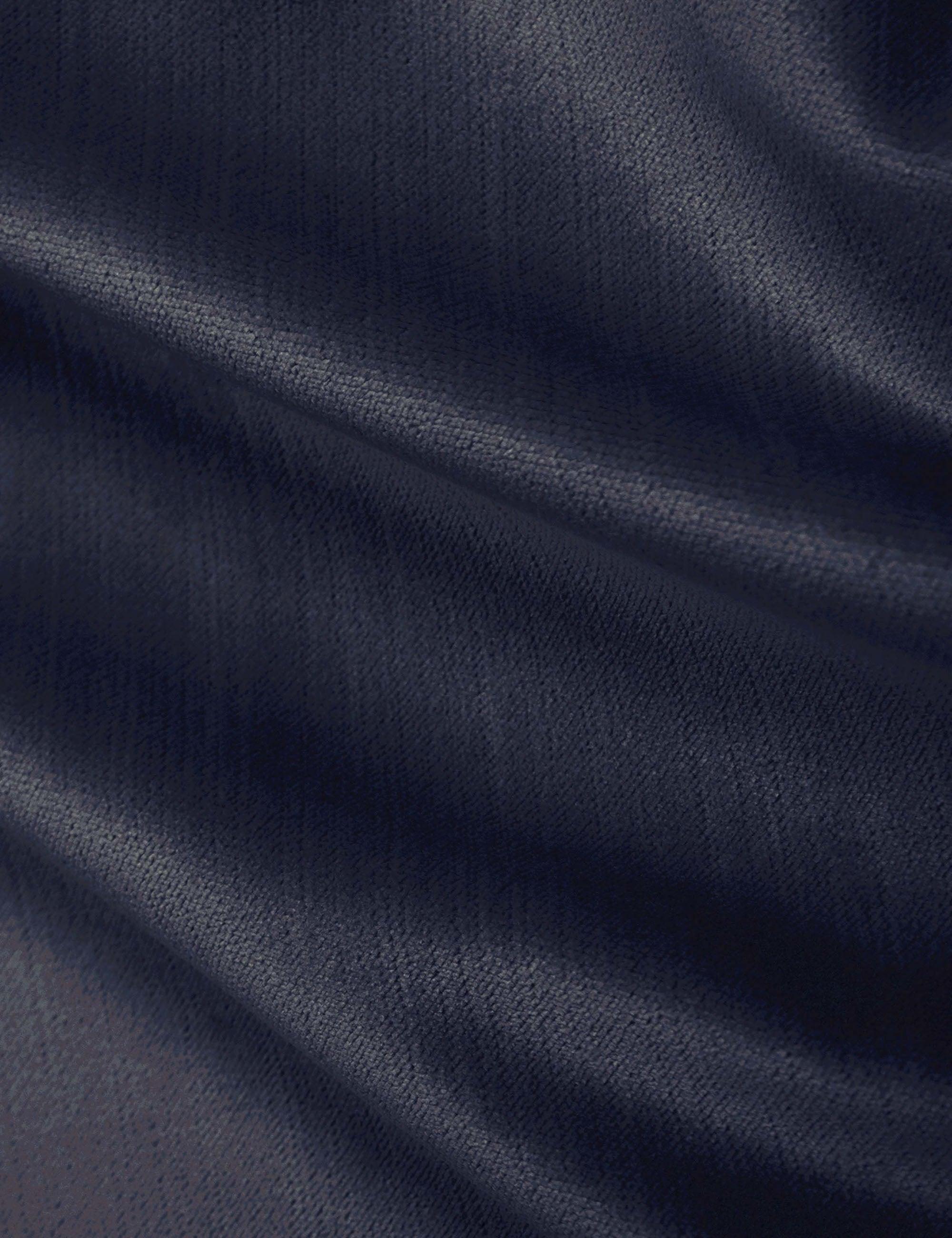 Rue Swivel Chair - Navy Velvet