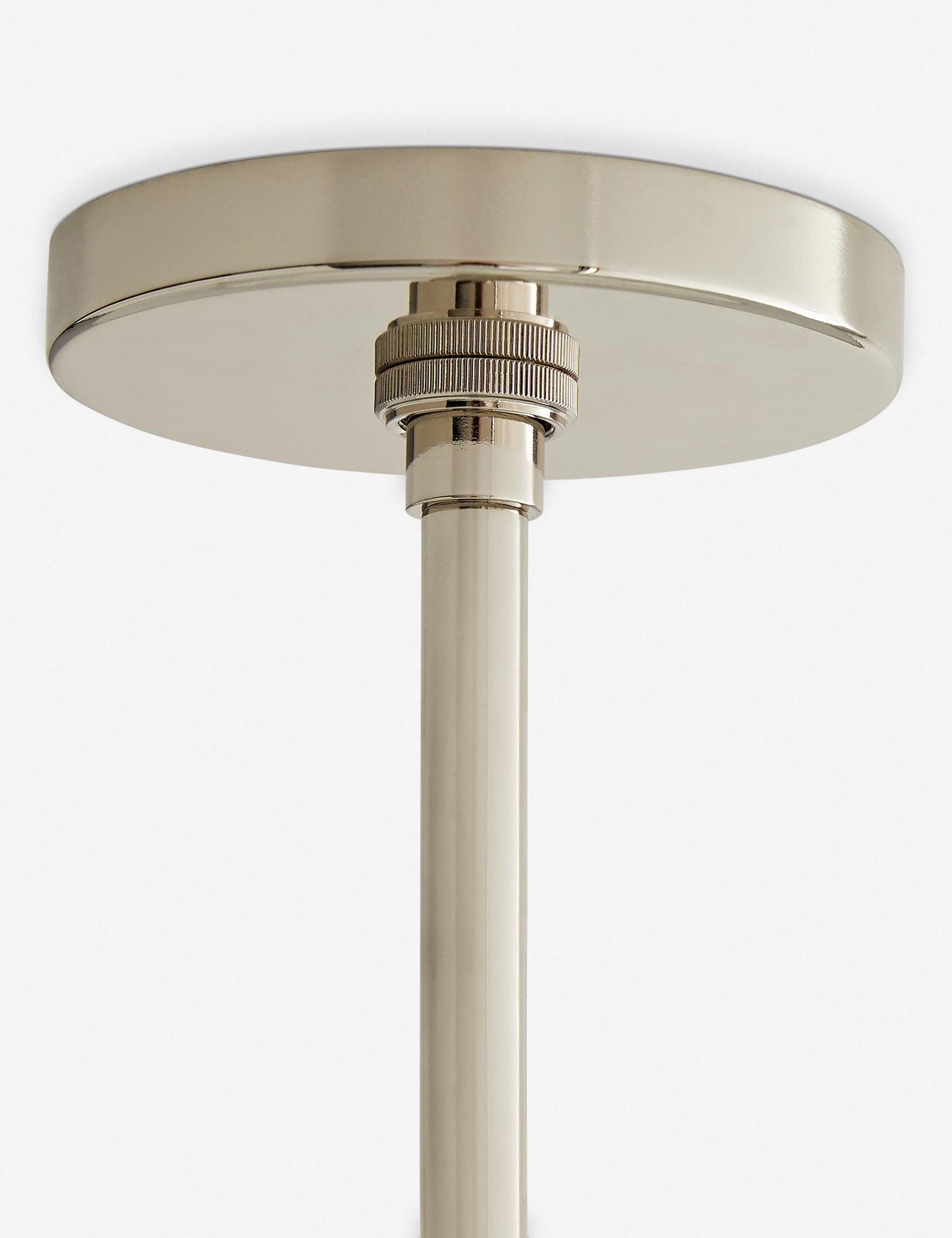 Tarbell Semi-Flush Mount Light by Arteriors - Polished Nickel