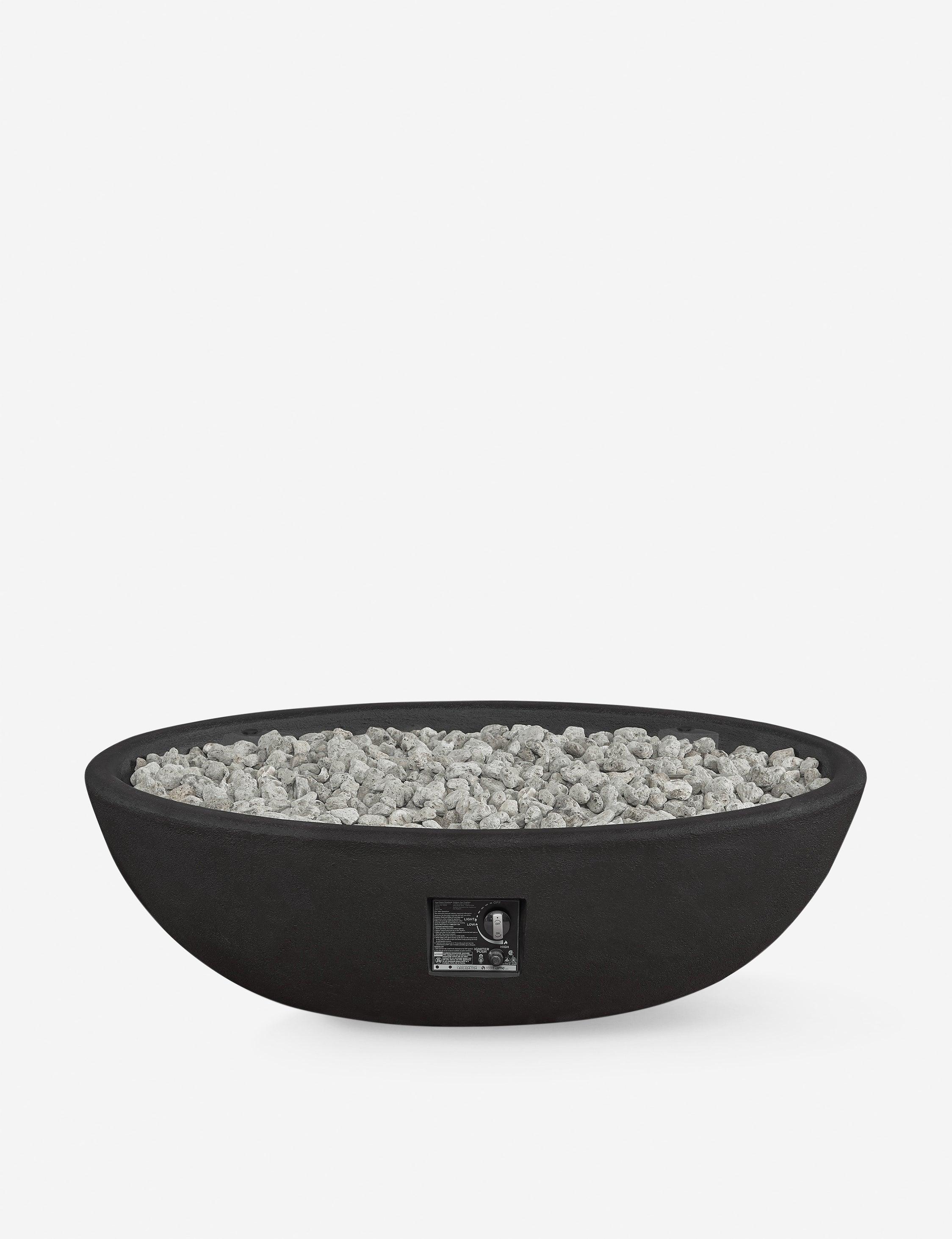 Fernanda Fire Bowl - Shale / Oval