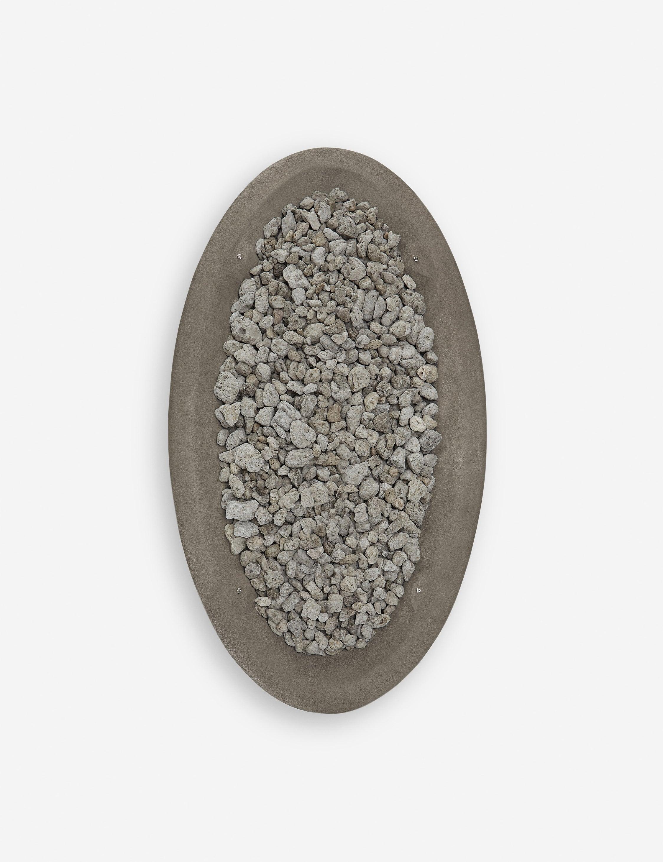 Fernanda Fire Bowl - Gray / Large Oval