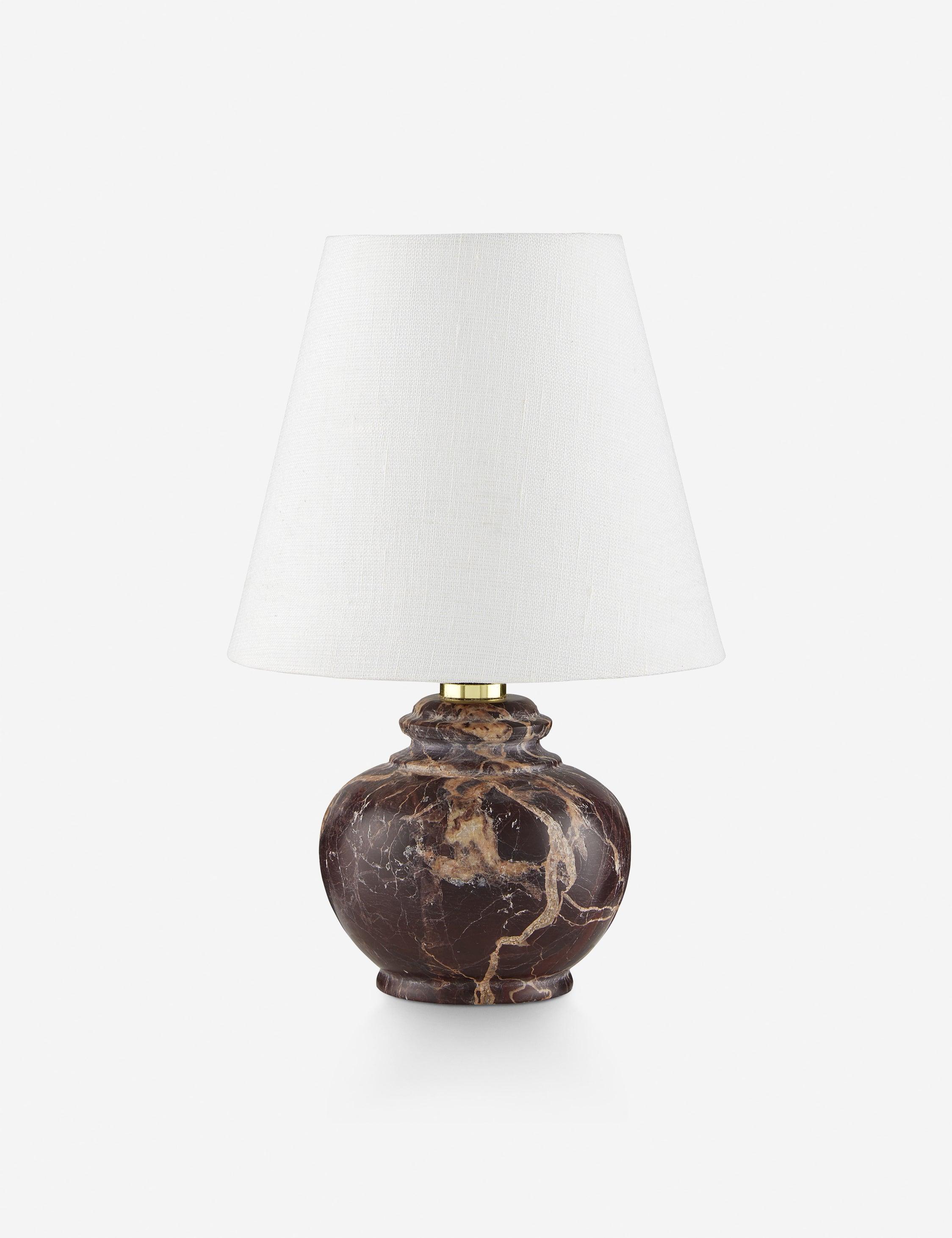 Benicio Mini Table Lamp - Brown
