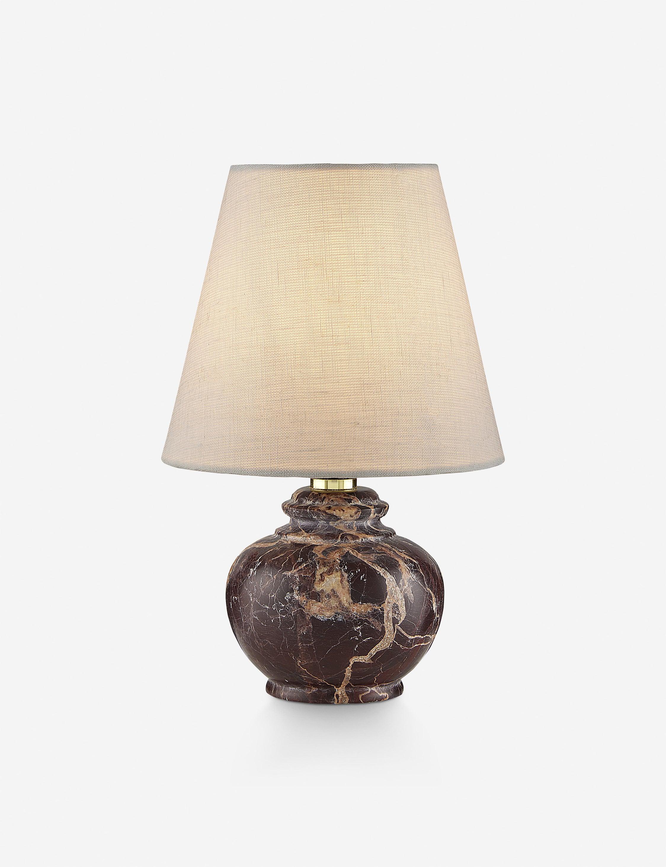 Benicio Mini Table Lamp - Brown