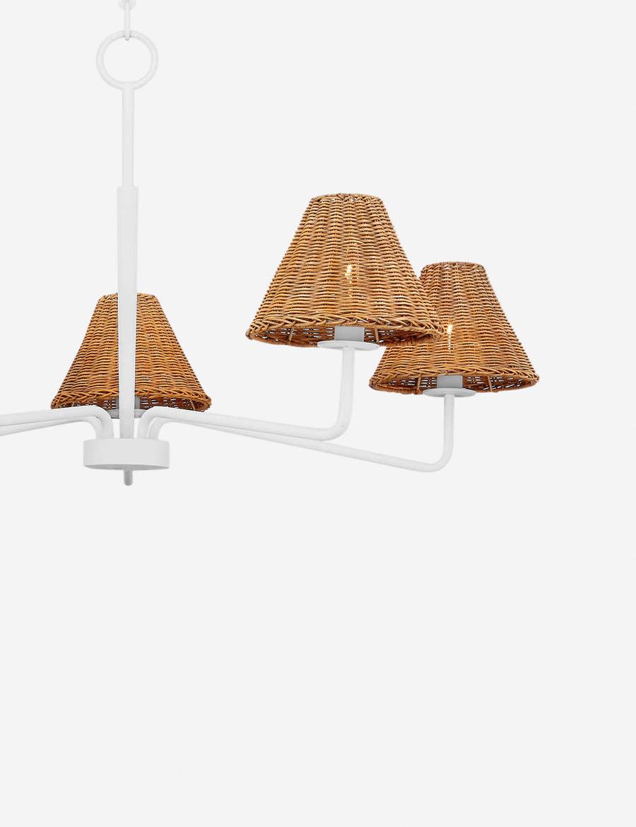 Teressa Chandelier - White / 40" Dia