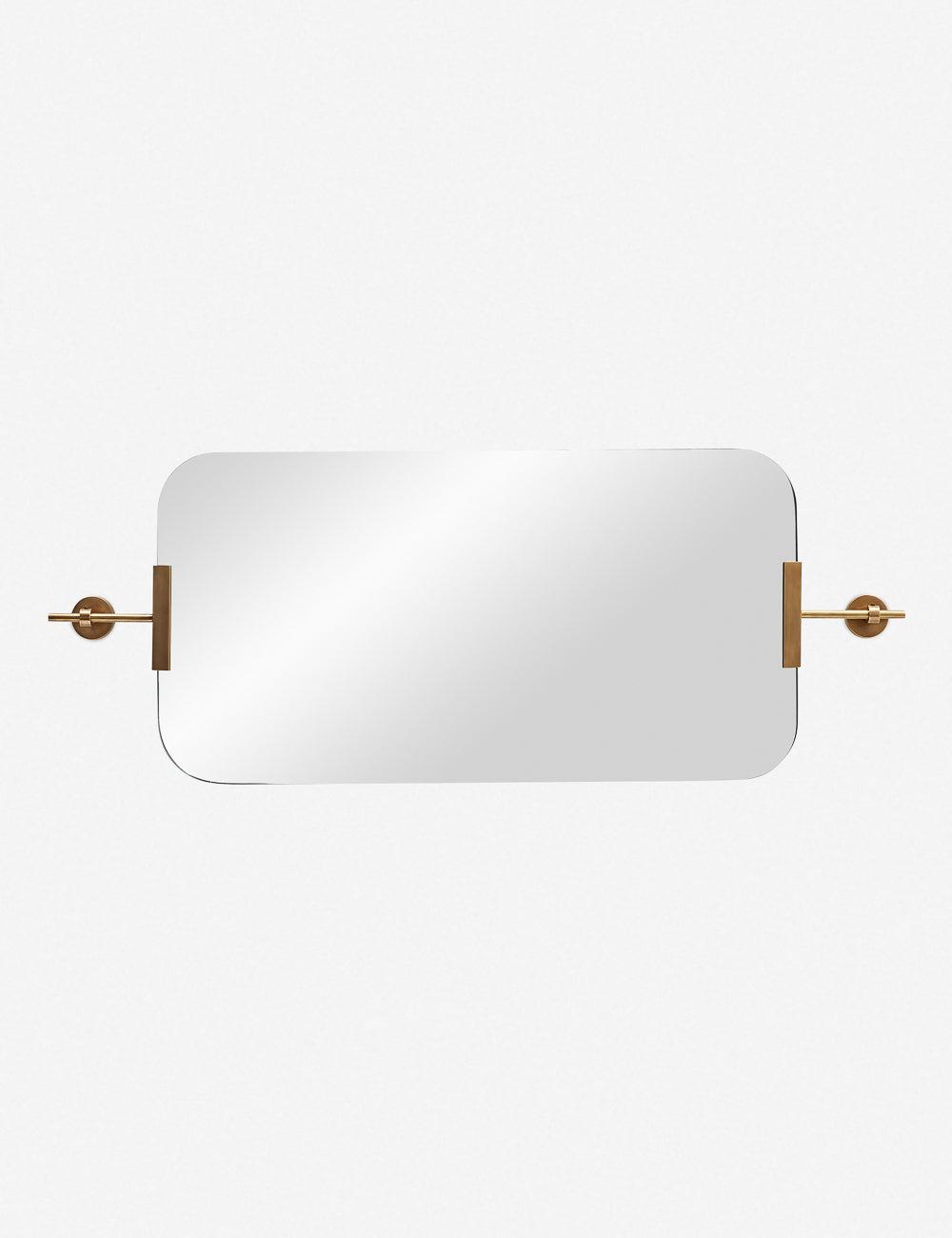 Madden Refined Bronze Rectangular Bathroom Mirror