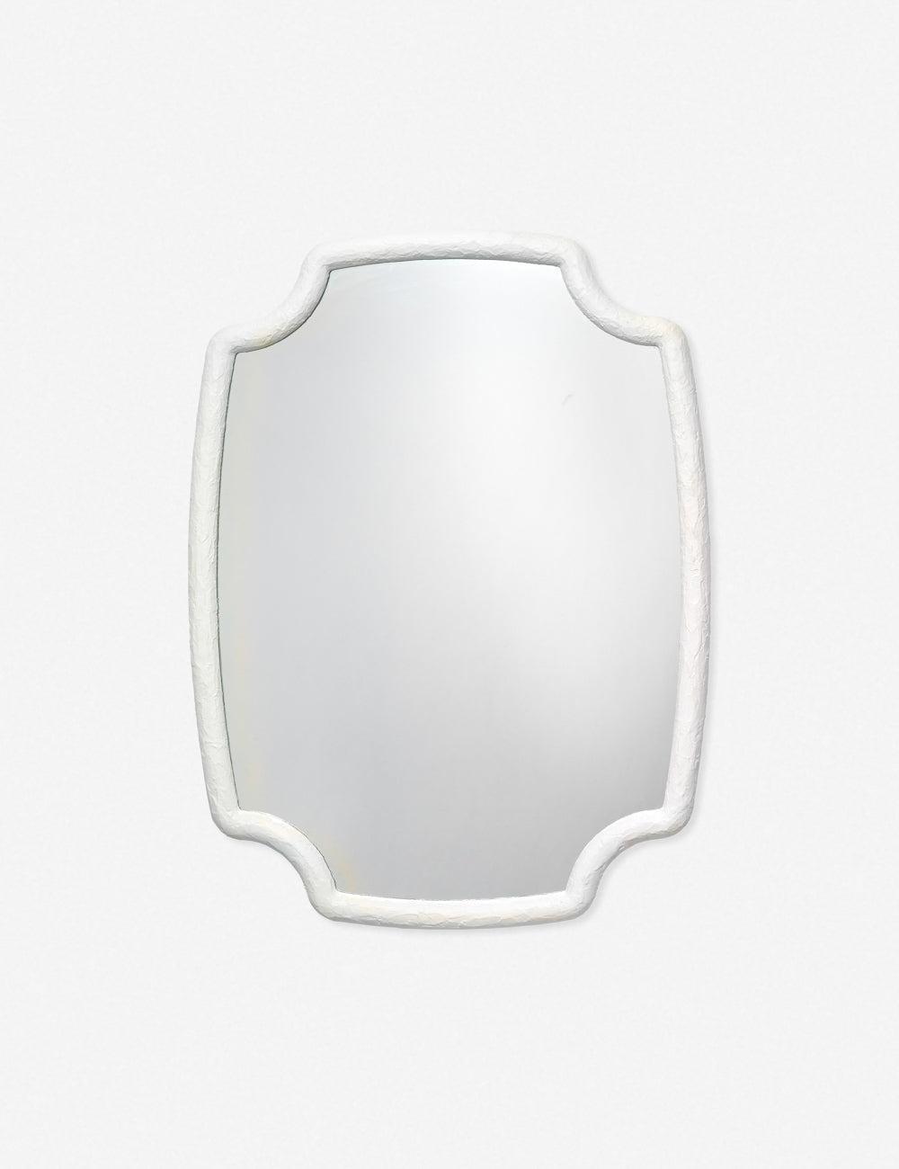 Amandine Mirror - White