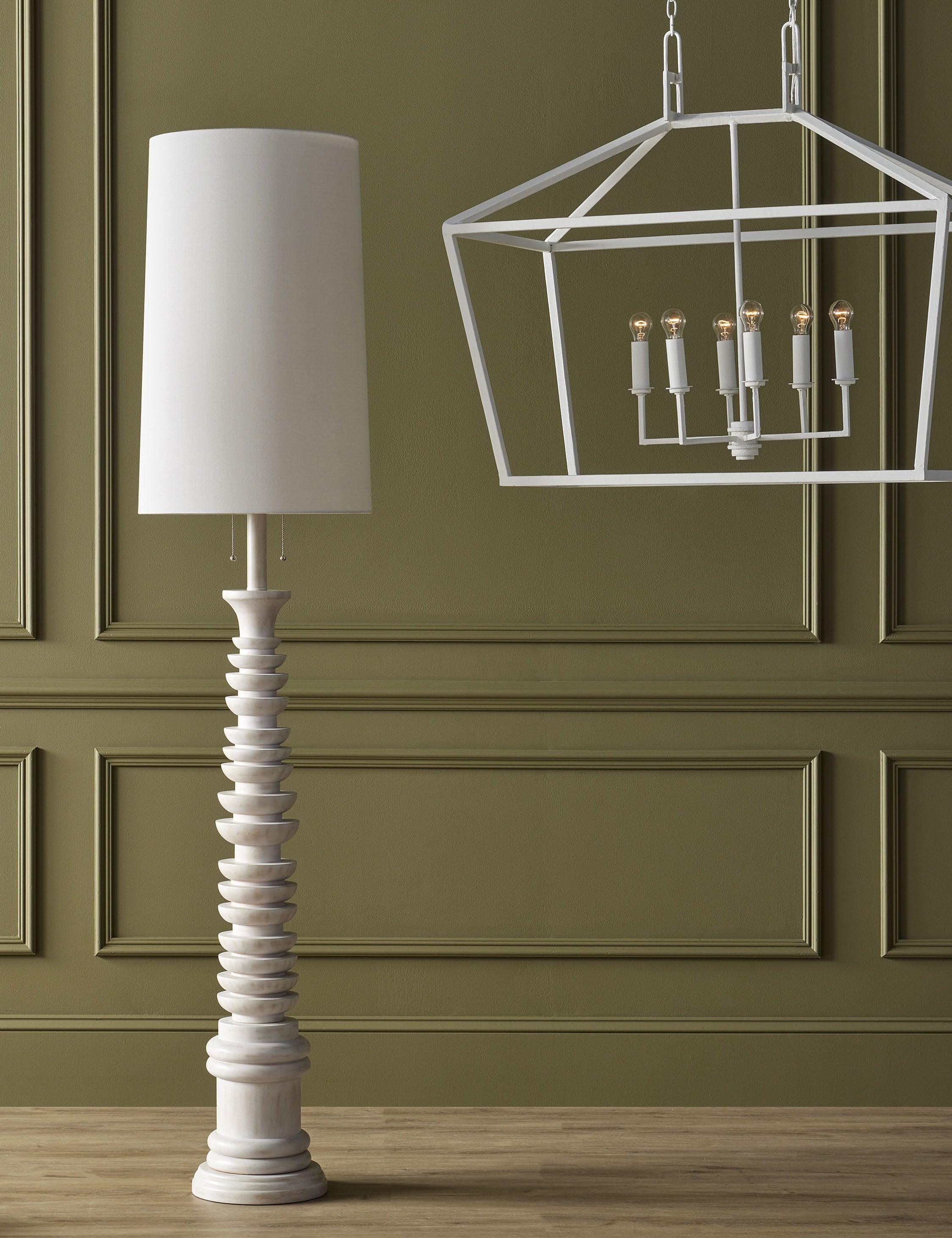 Bankei Floor Lamp - White