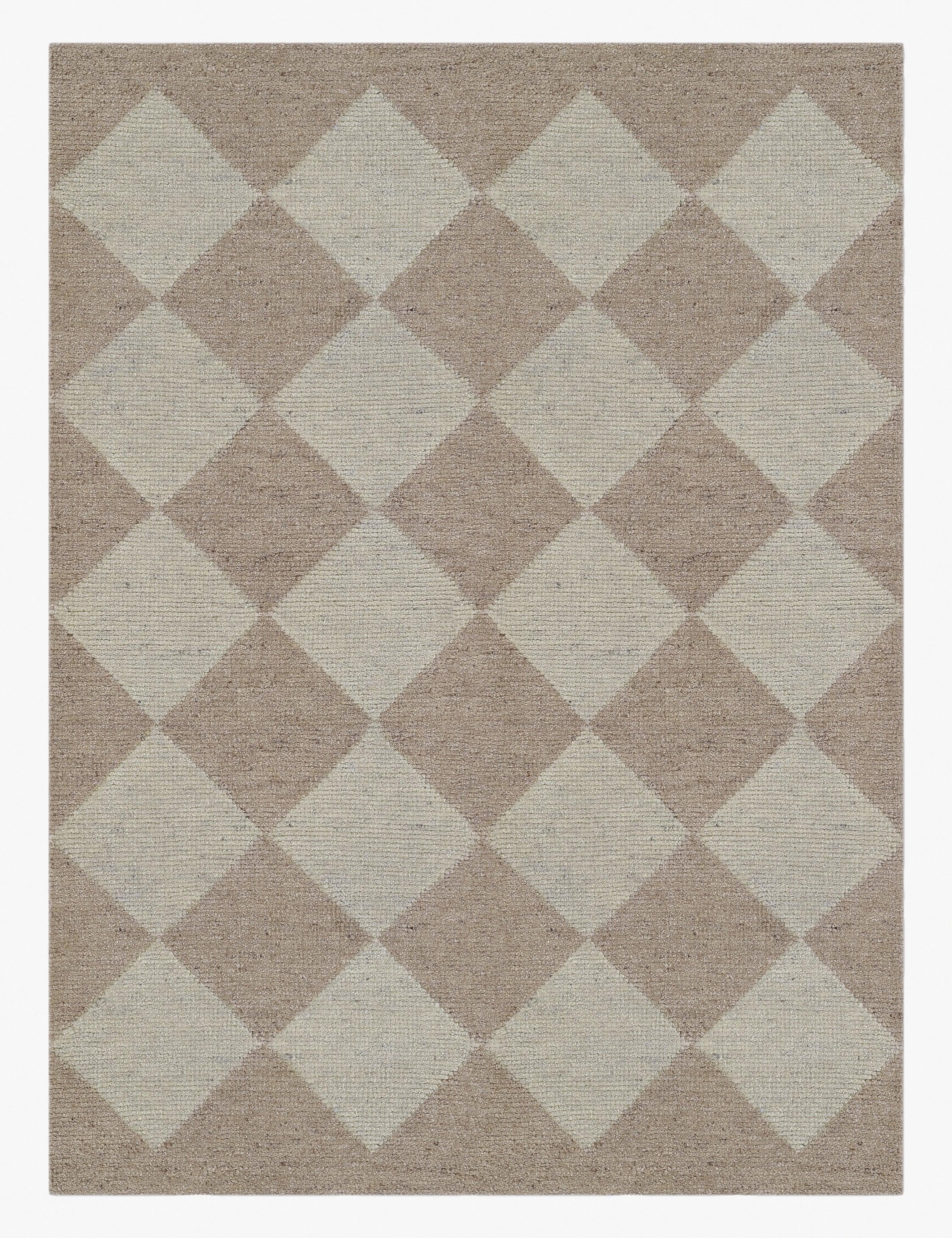 Palau Hand-Knotted Wool Rug - Beige / 9' x 12'