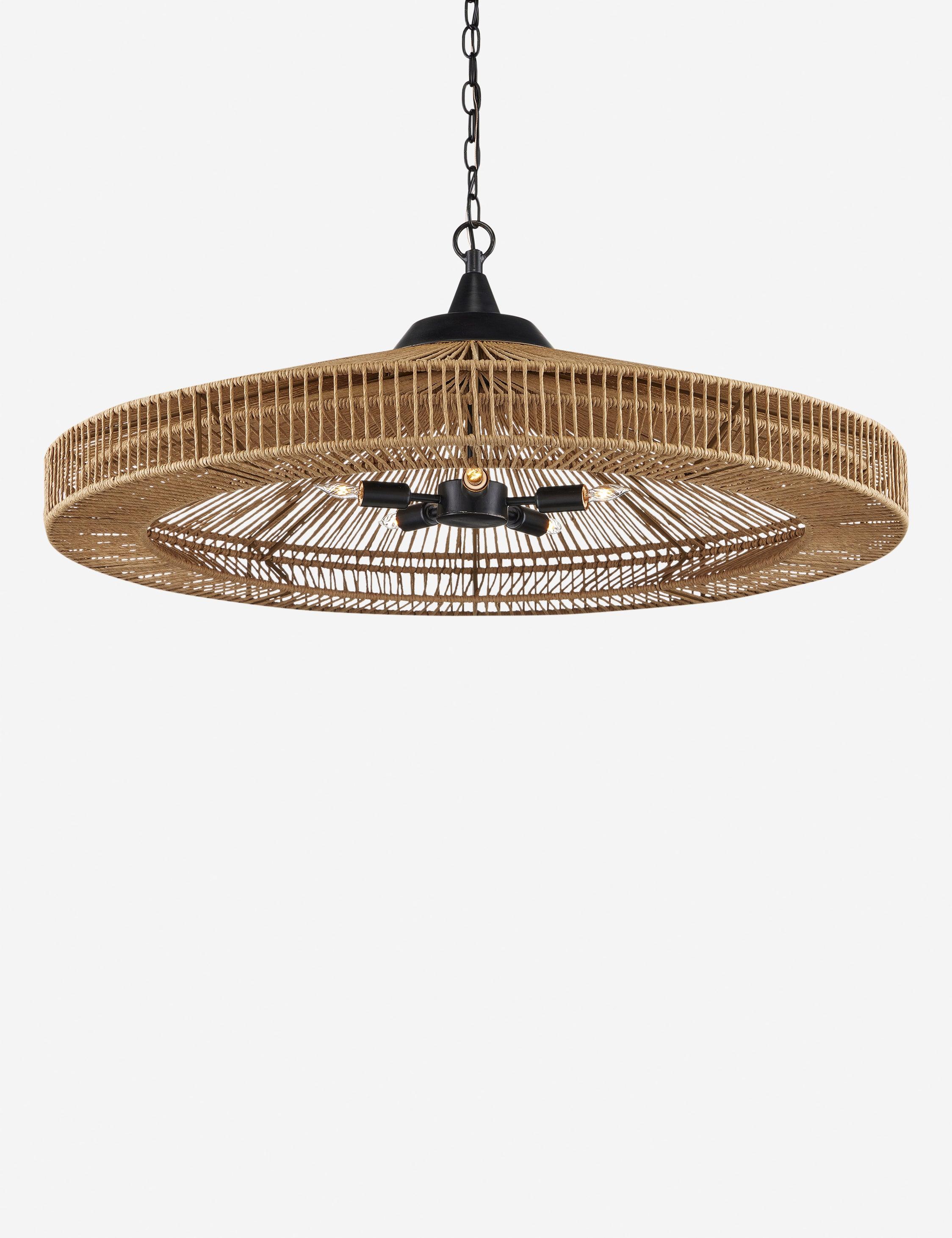 Oleander Chandelier - Natural / 36" Dia