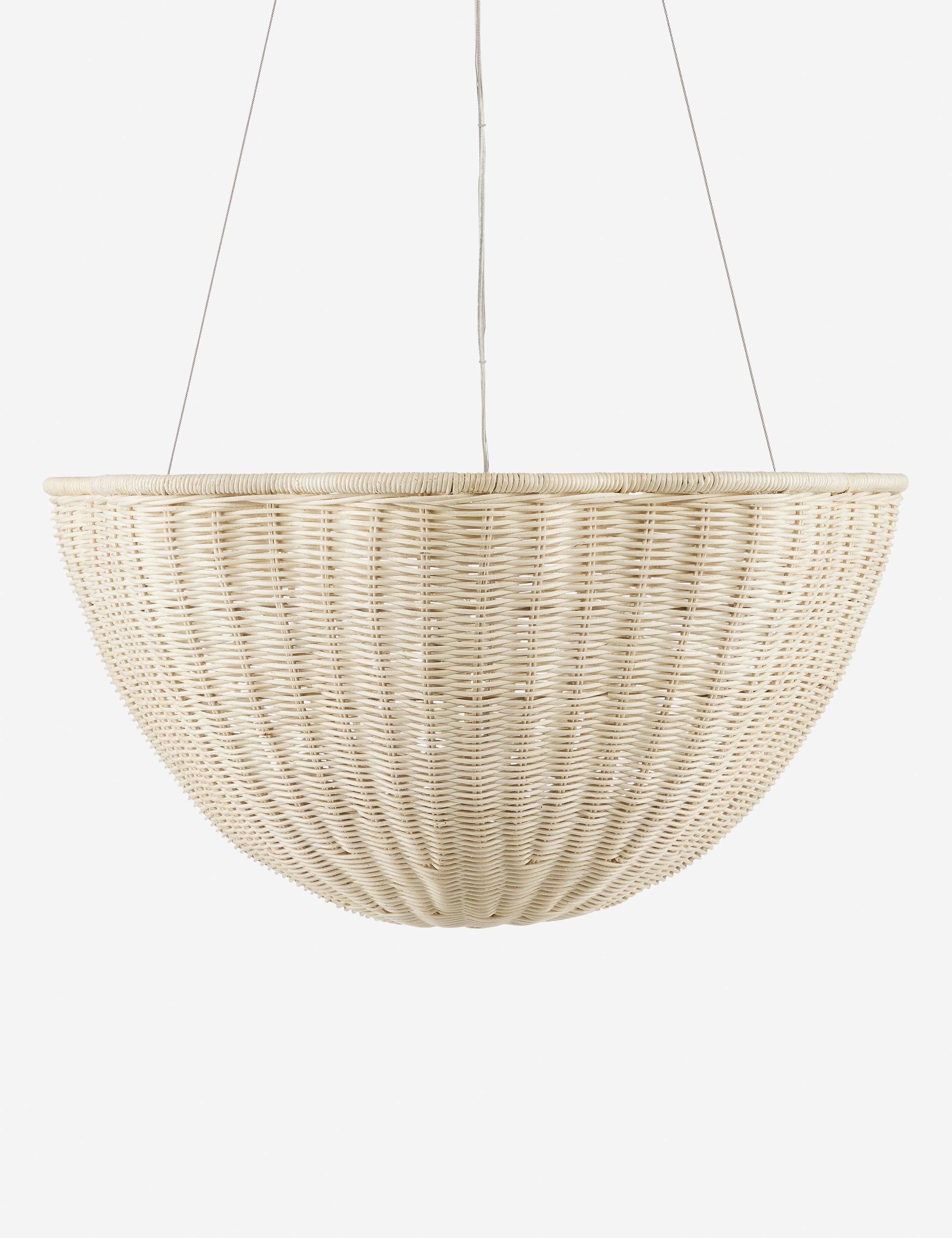 Mosley Pendant Light - Bleached Natural / 26" Dia