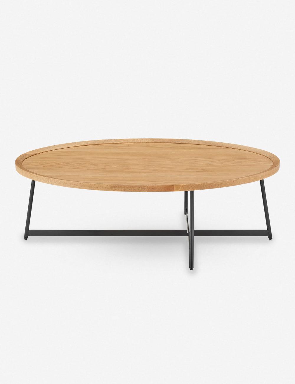 Gweneth Oval Coffee Table - Natural