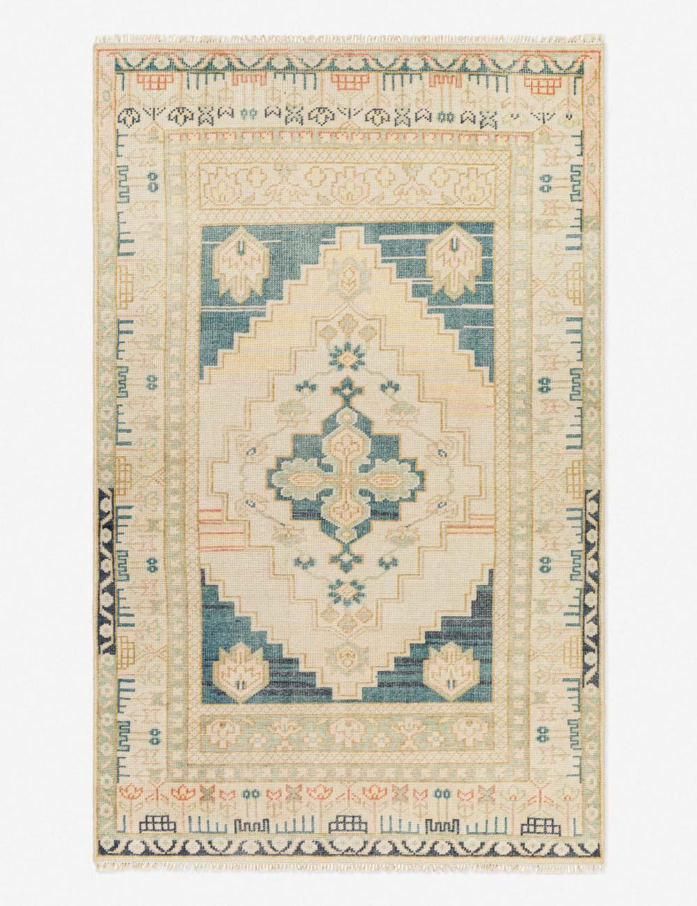 Alora Hand-Knotted Wool-Blend Rug - 9' x 12'
