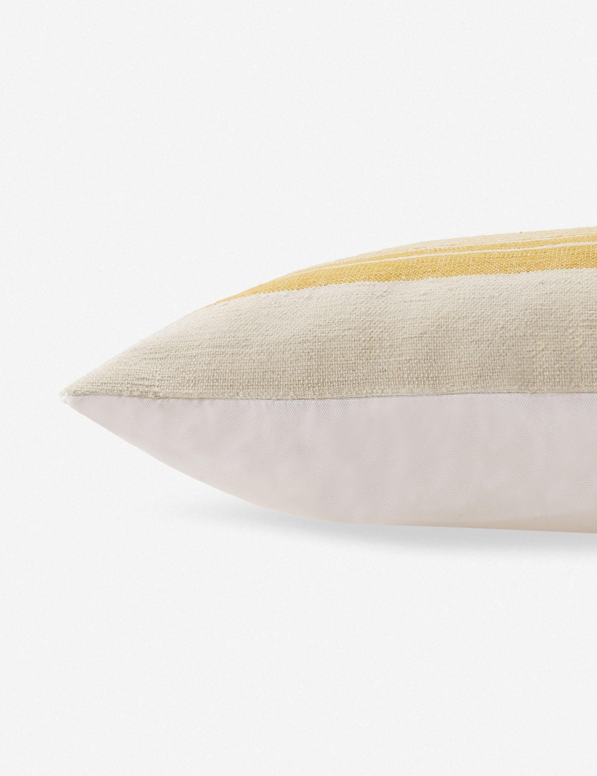 Kristian Indoor / Outdoor Pillow - Gold / 20" x 20"