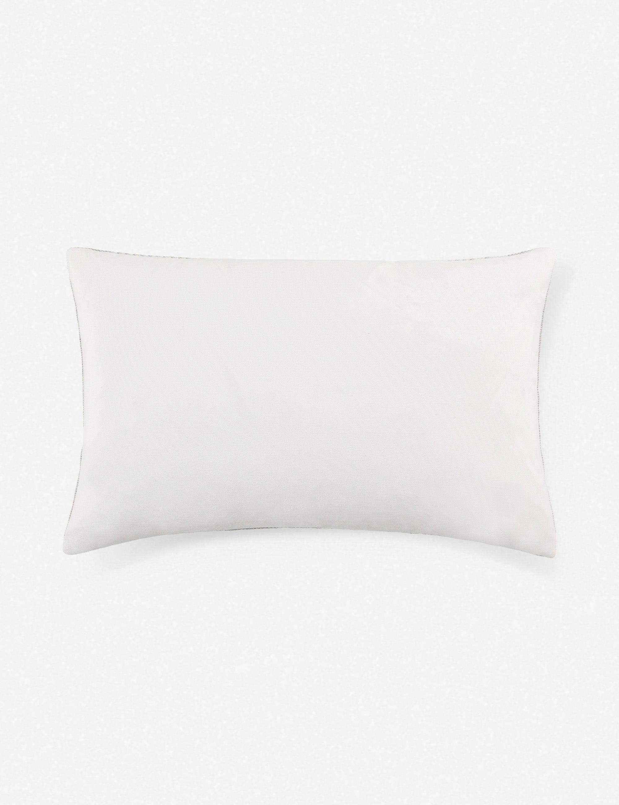 Kristian Indoor / Outdoor Pillow - Gray / 13" x 21"