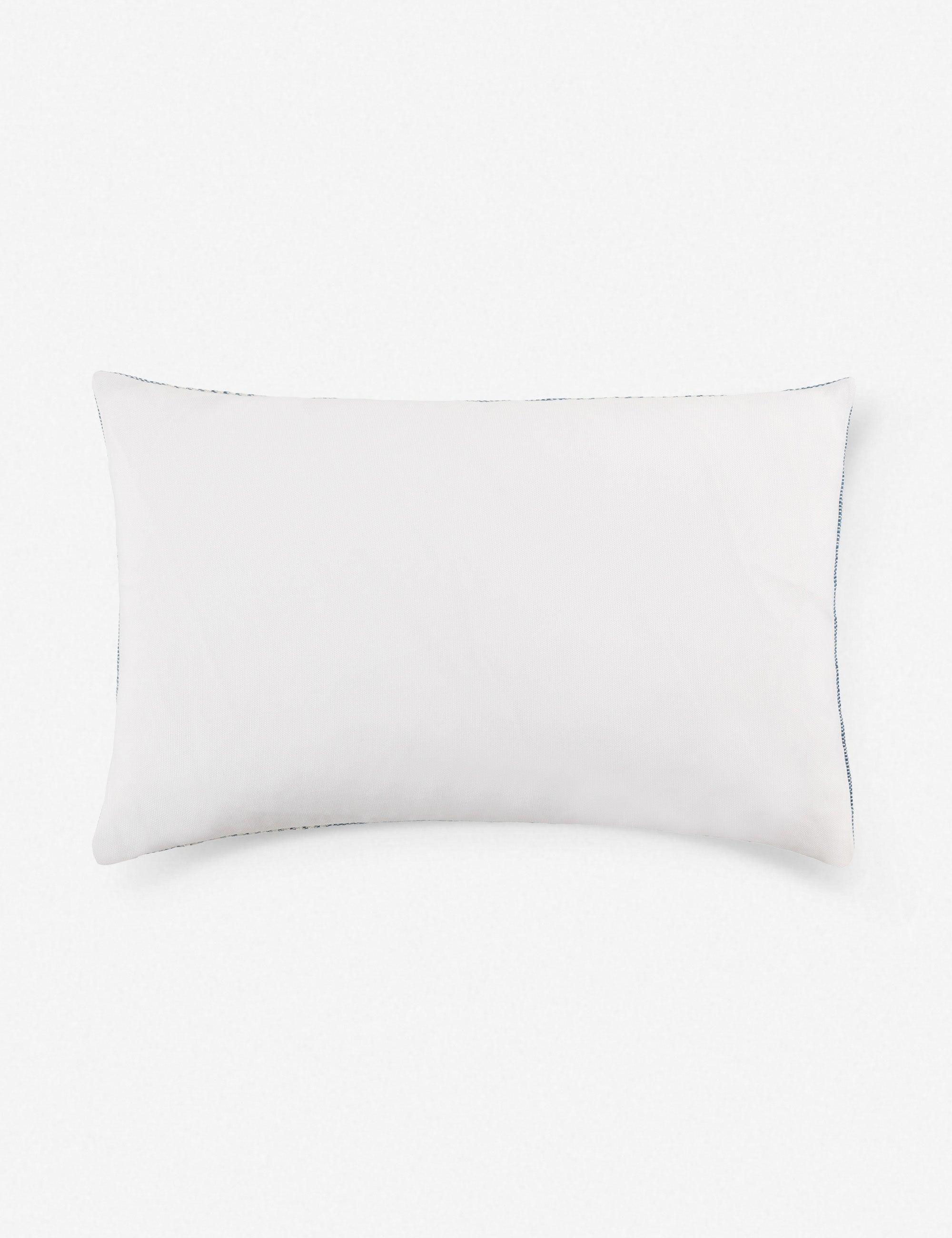 Kristian Indoor / Outdoor Pillow - Blue / 13" x 21"