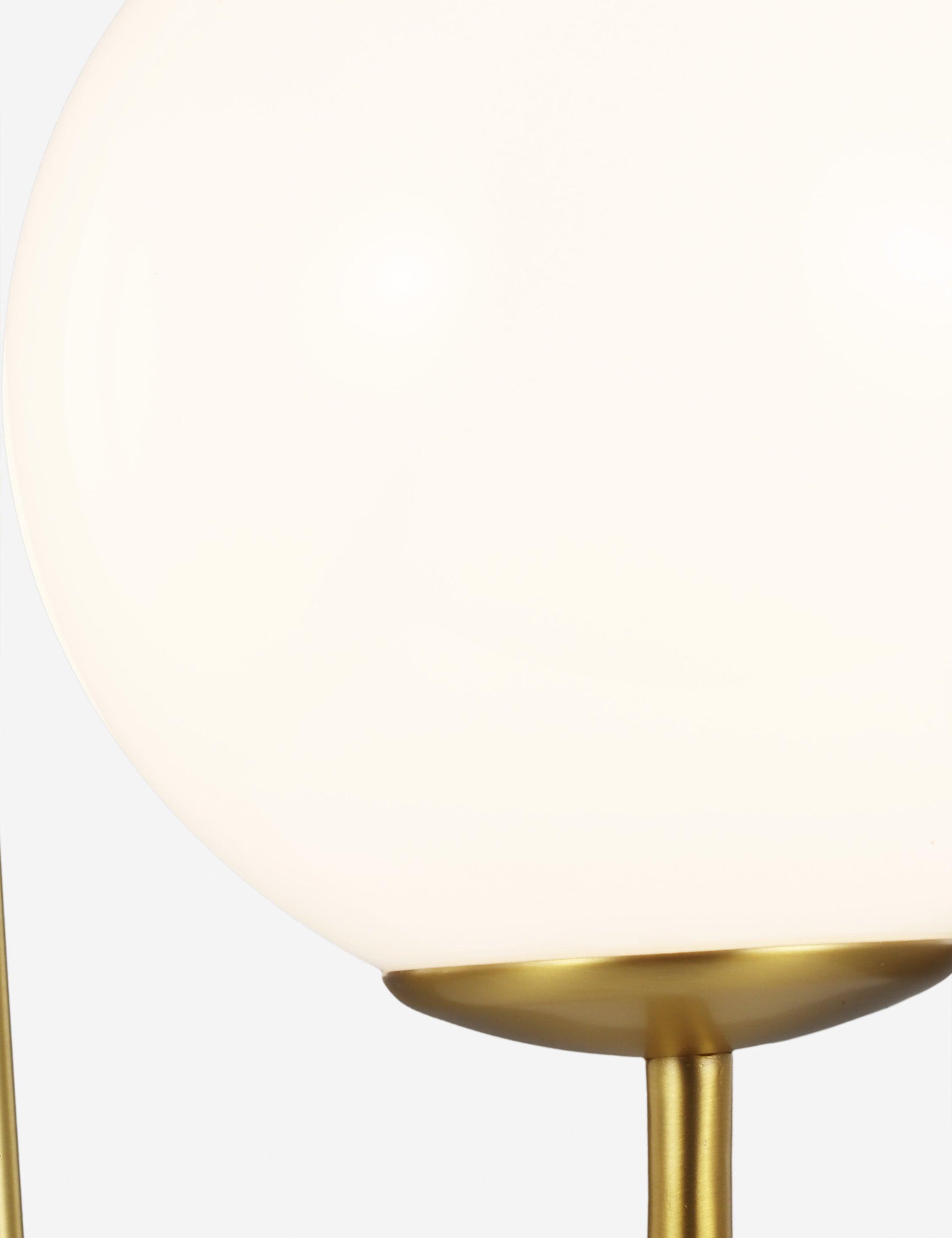 Galassia Linear Chandelier by AERIN - Burnished Brass / 30" W