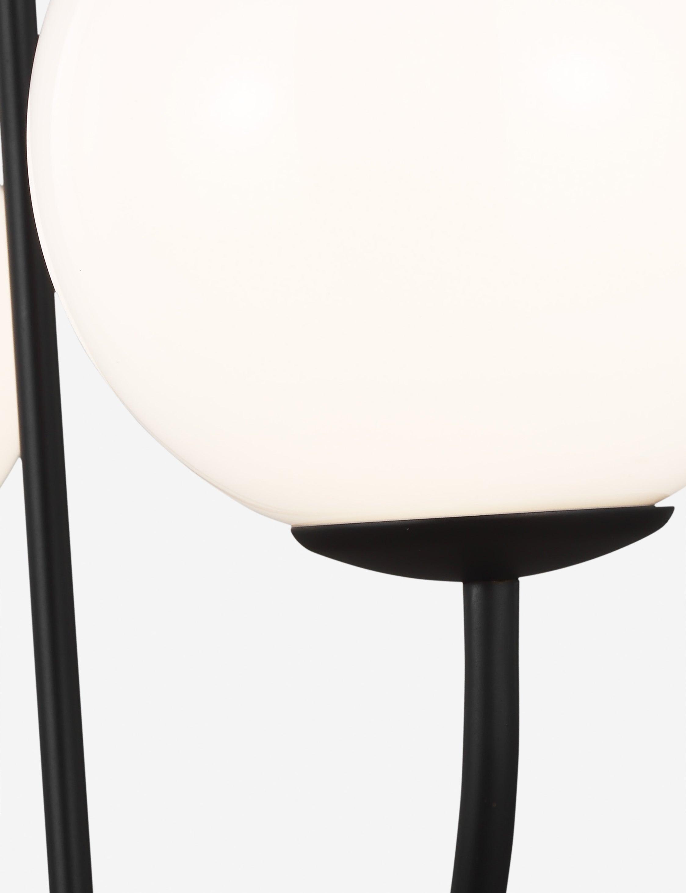 Galassia Linear Chandelier by AERIN - Black / 30" W