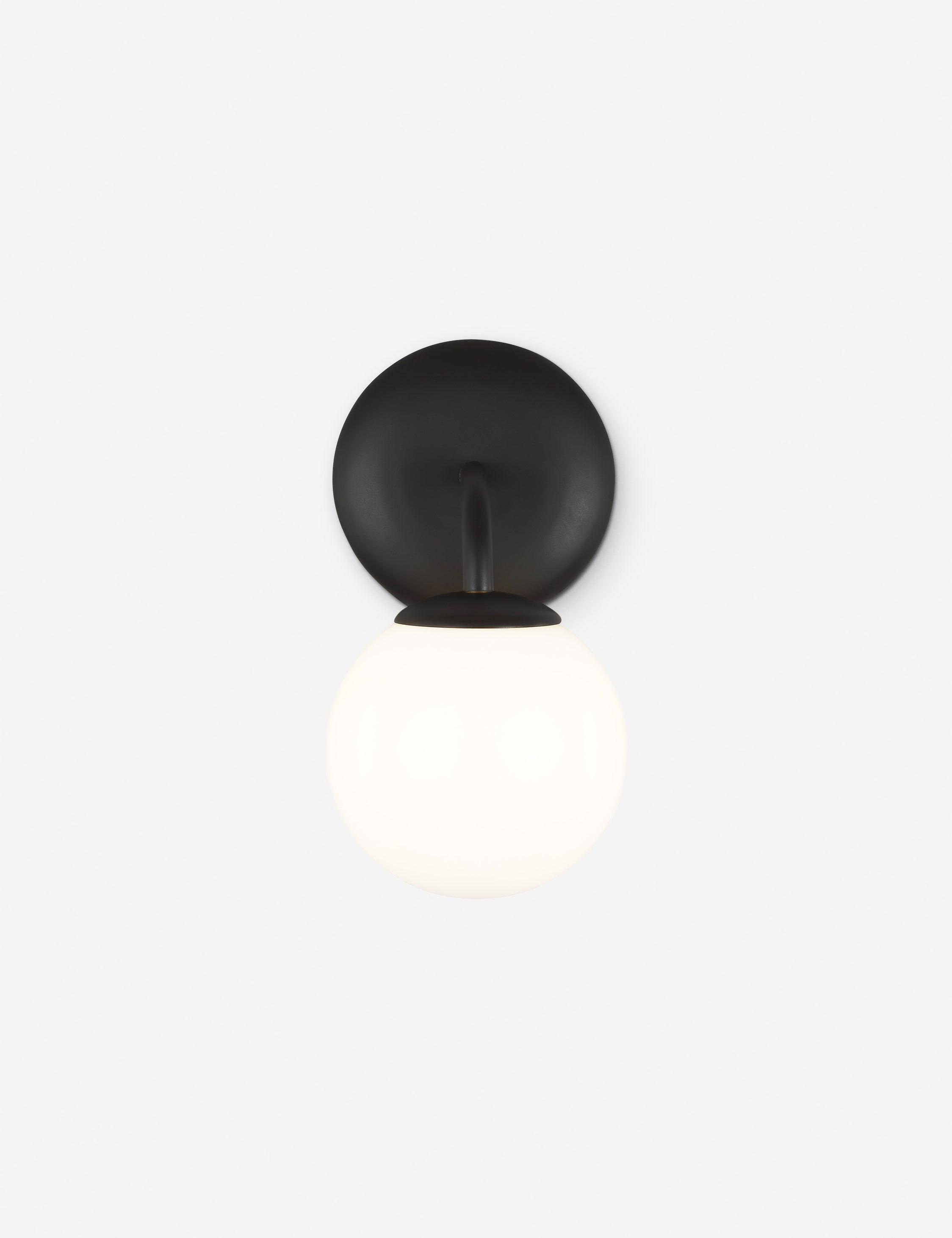 Galassia Vanity Light by AERIN - Black / 1 Light