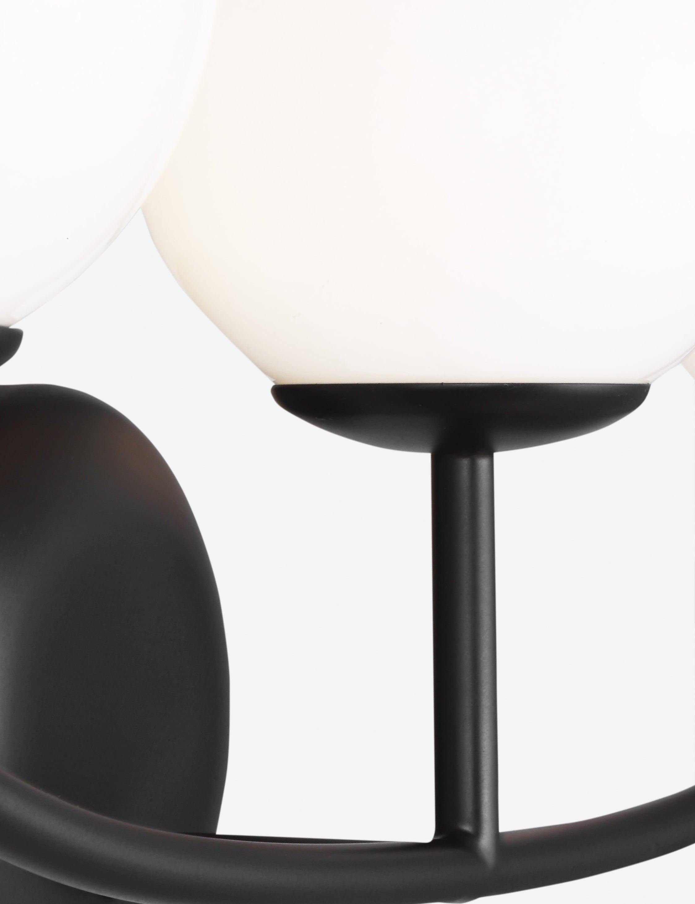 Galassia Vanity Light by AERIN - Black / 3 Light