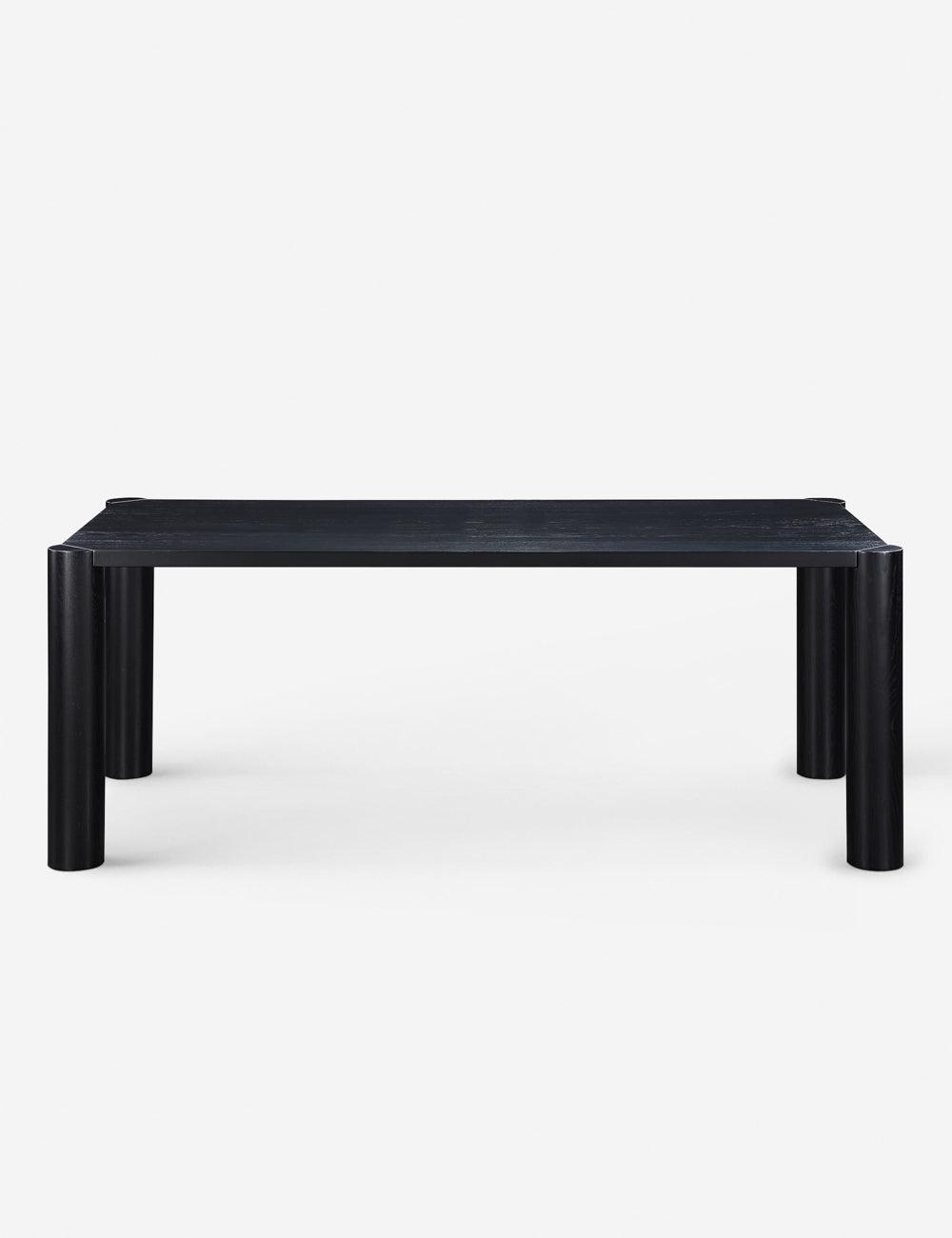 Kirk Dining Table - Black / 96"W